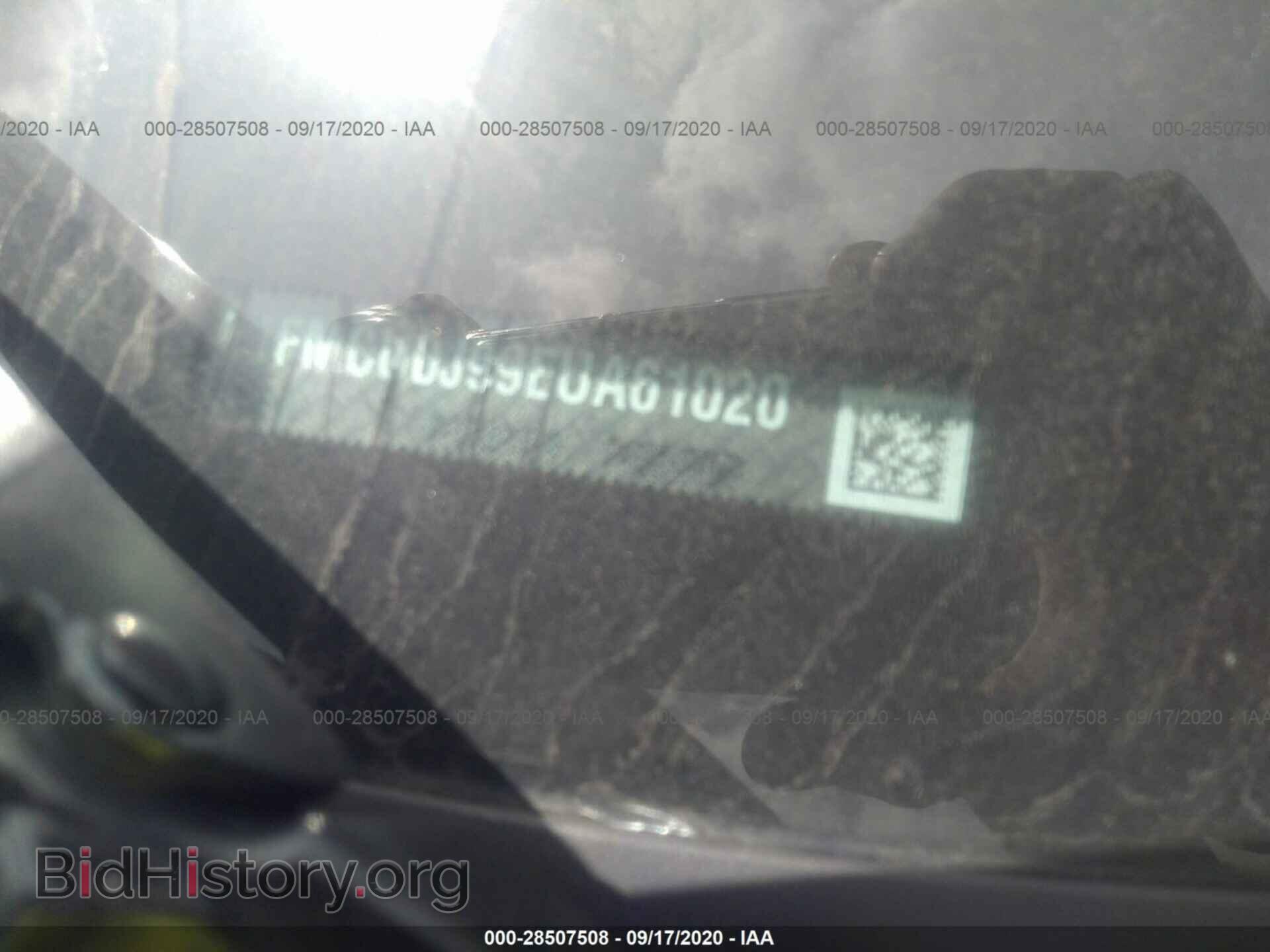2014 FORD ESCAPE - VIN: 1FMCU0J99EUA61020 - Фото 9