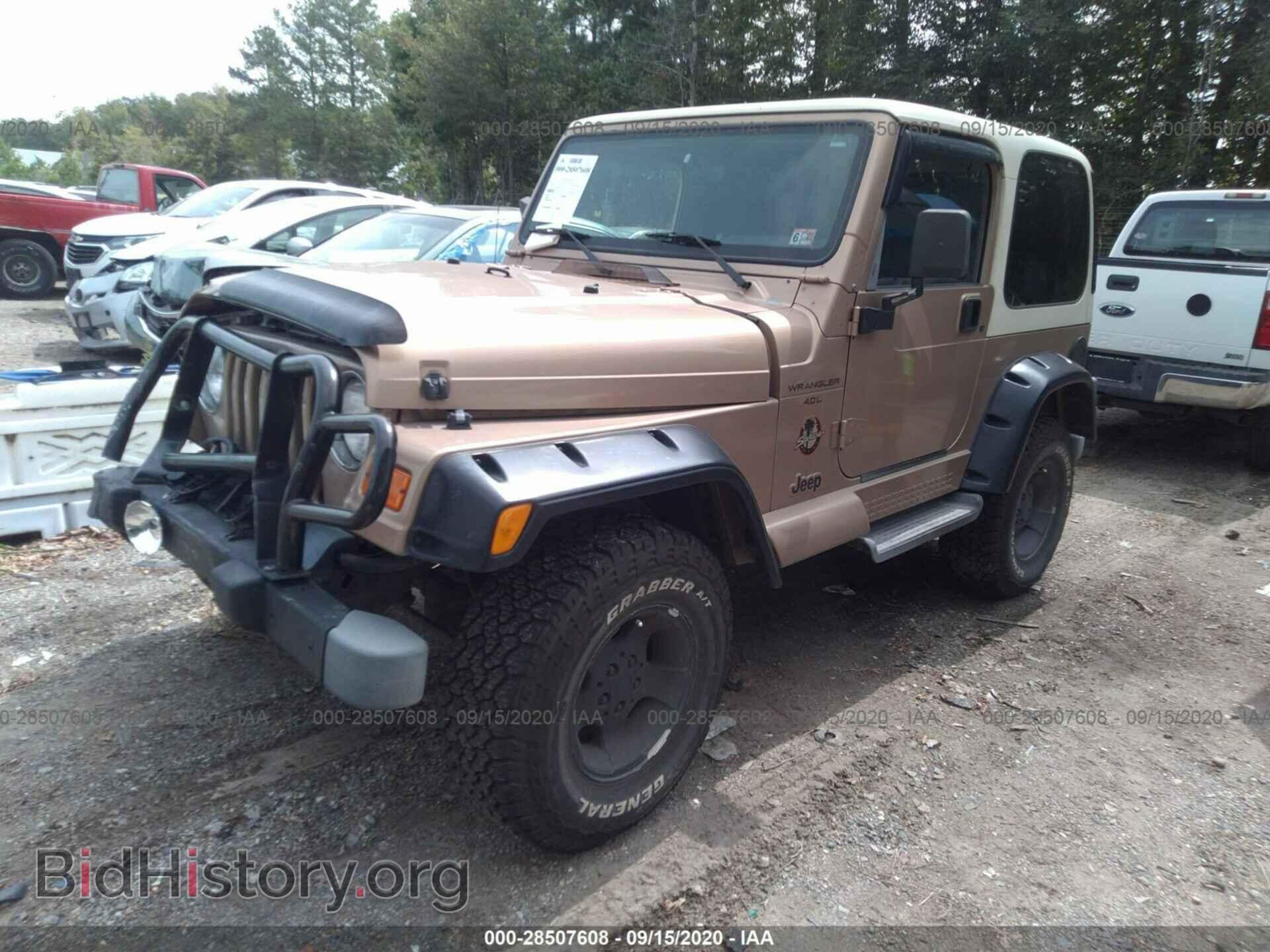 2000 JEEP WRANGLER - VIN: 1J4FA59S3YP719085 - Фото 2