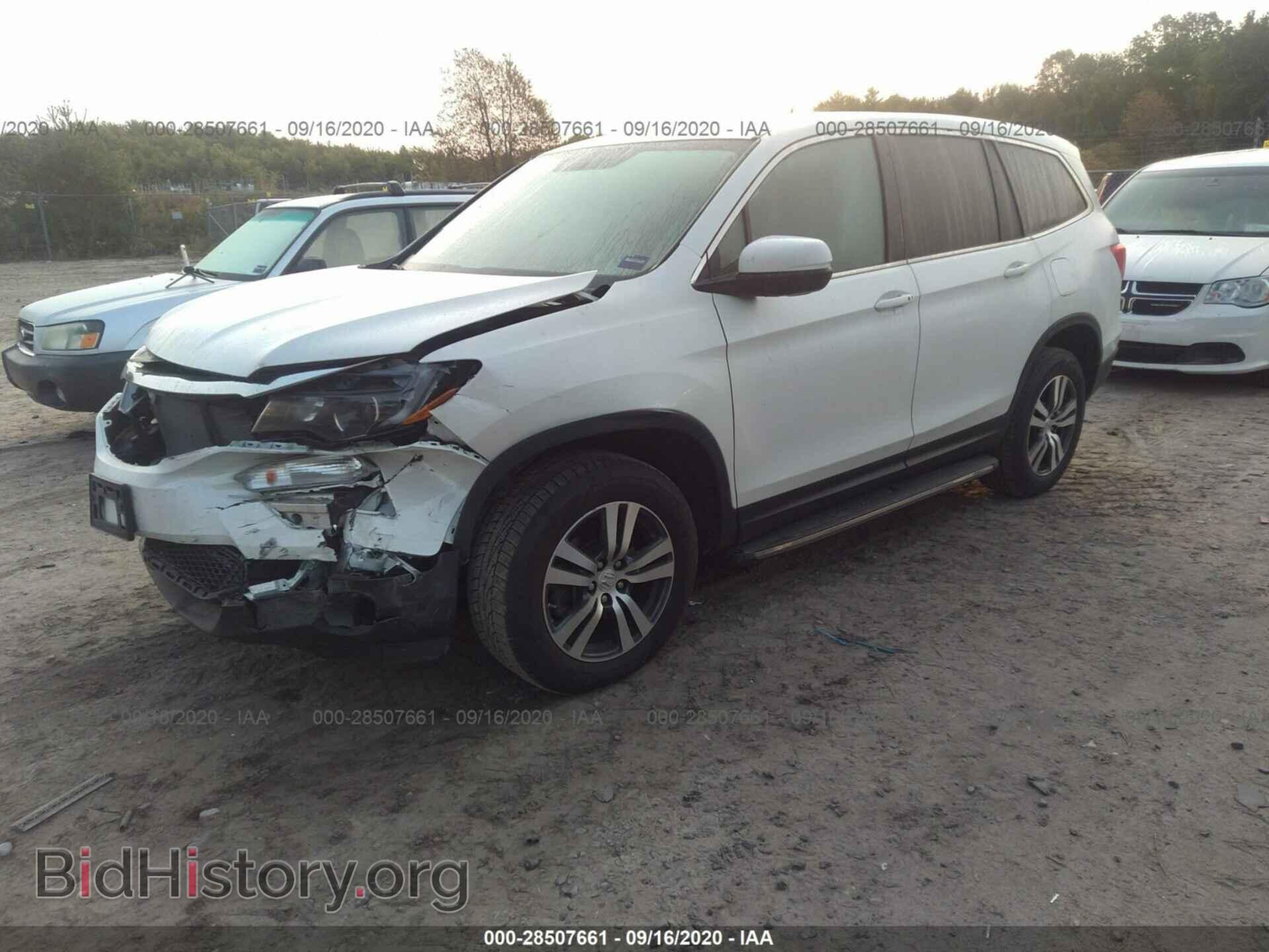 2016 HONDA PILOT - VIN: 5FNYF6H77GB092256 - Photo 2