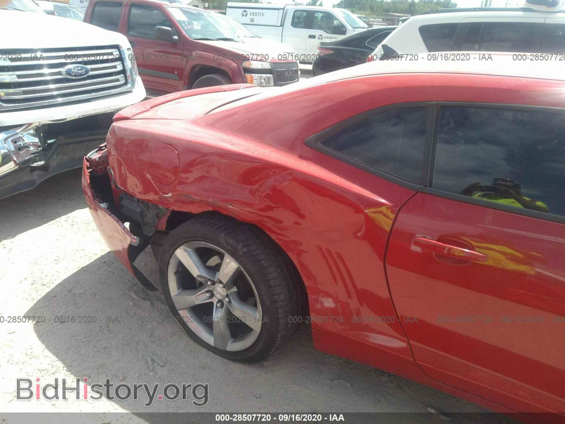 2012 CHEVROLET CAMARO - VIN: 2G1FA1E37C9200425 - Фото 6