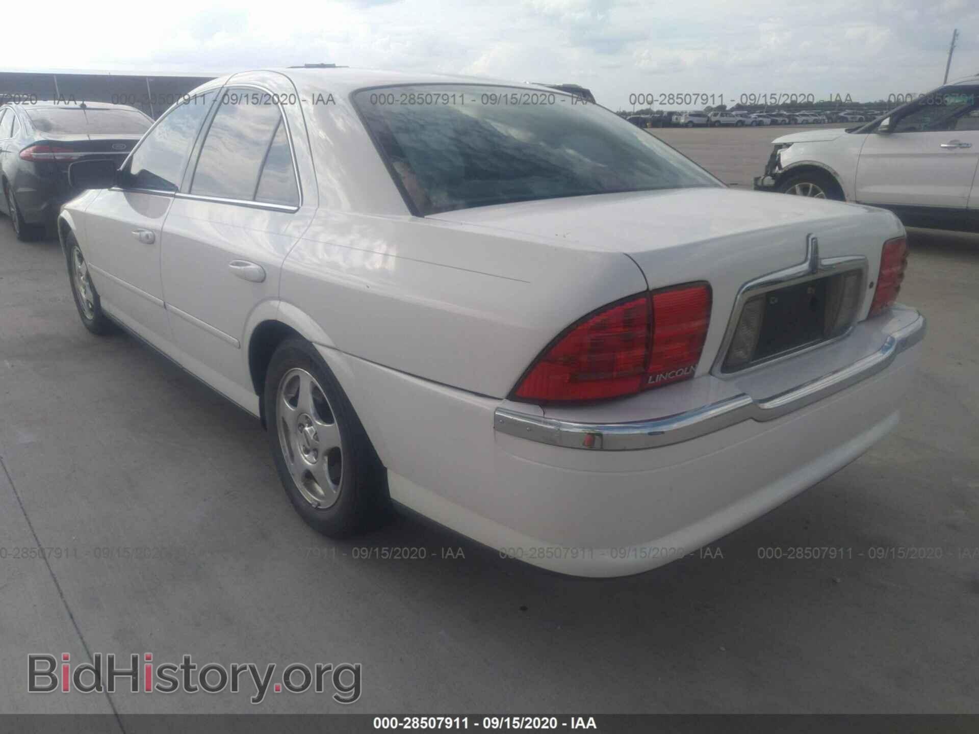 2000 LINCOLN LS - VIN: 1LNHM87AXYY841157 - Фото 3