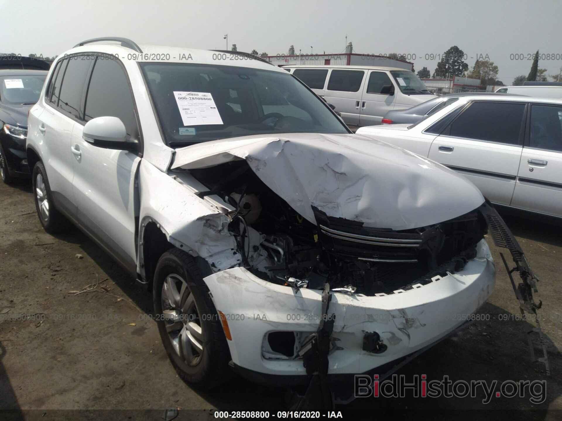 Photo WVGAV7AX7GK000193 - VOLKSWAGEN TIGUAN 2016