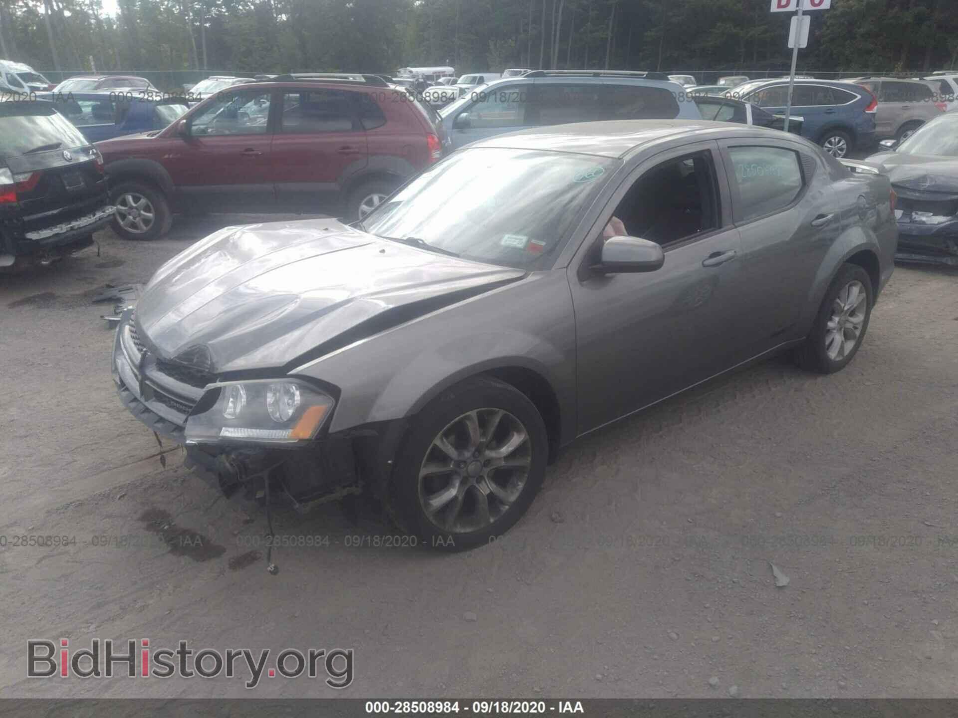 2013 DODGE AVENGER - VIN: 1C3CDZBG2DN582633 - Фото 2