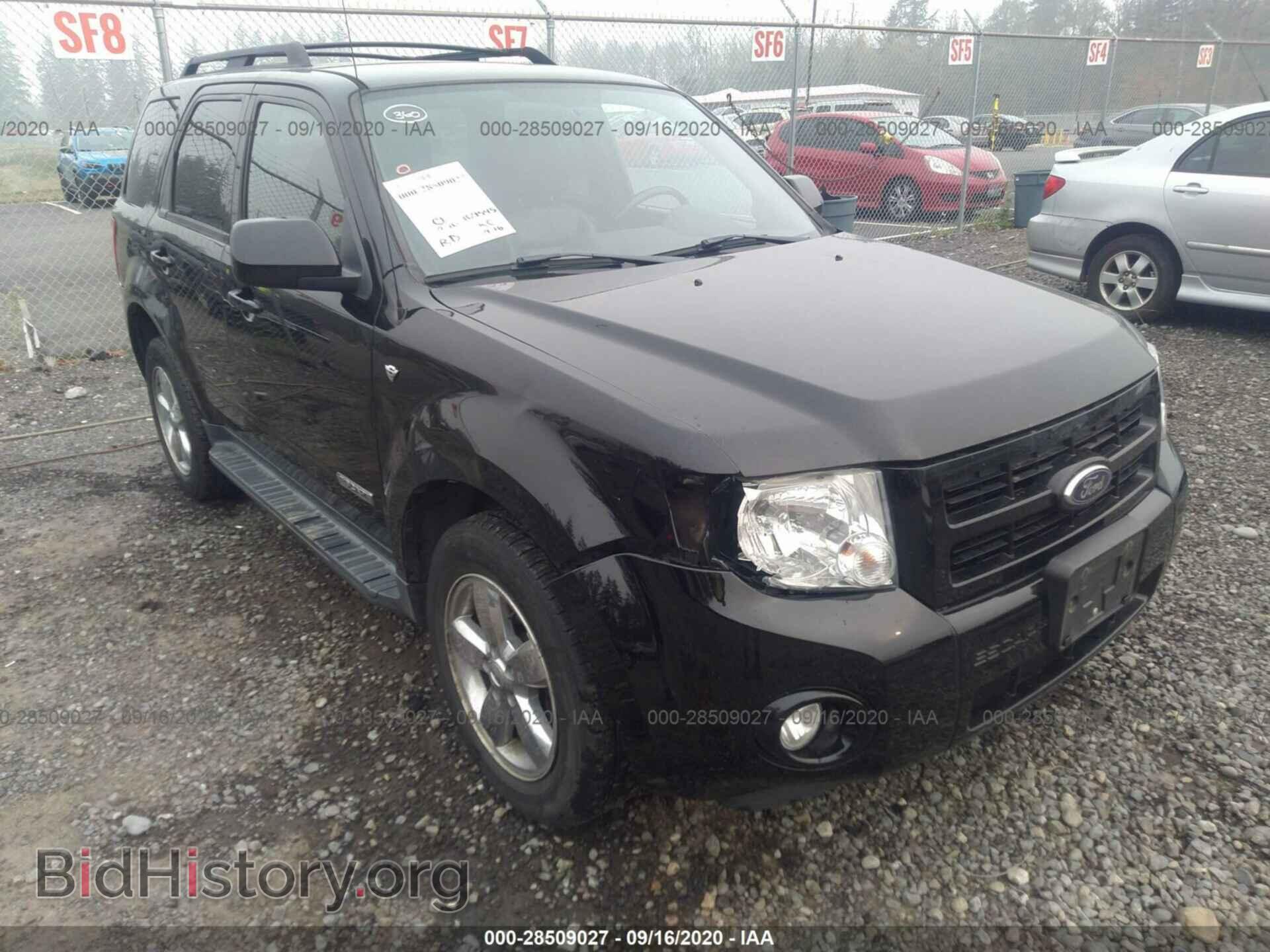 Фотография 1FMCU94138KB50351 - FORD ESCAPE 2008