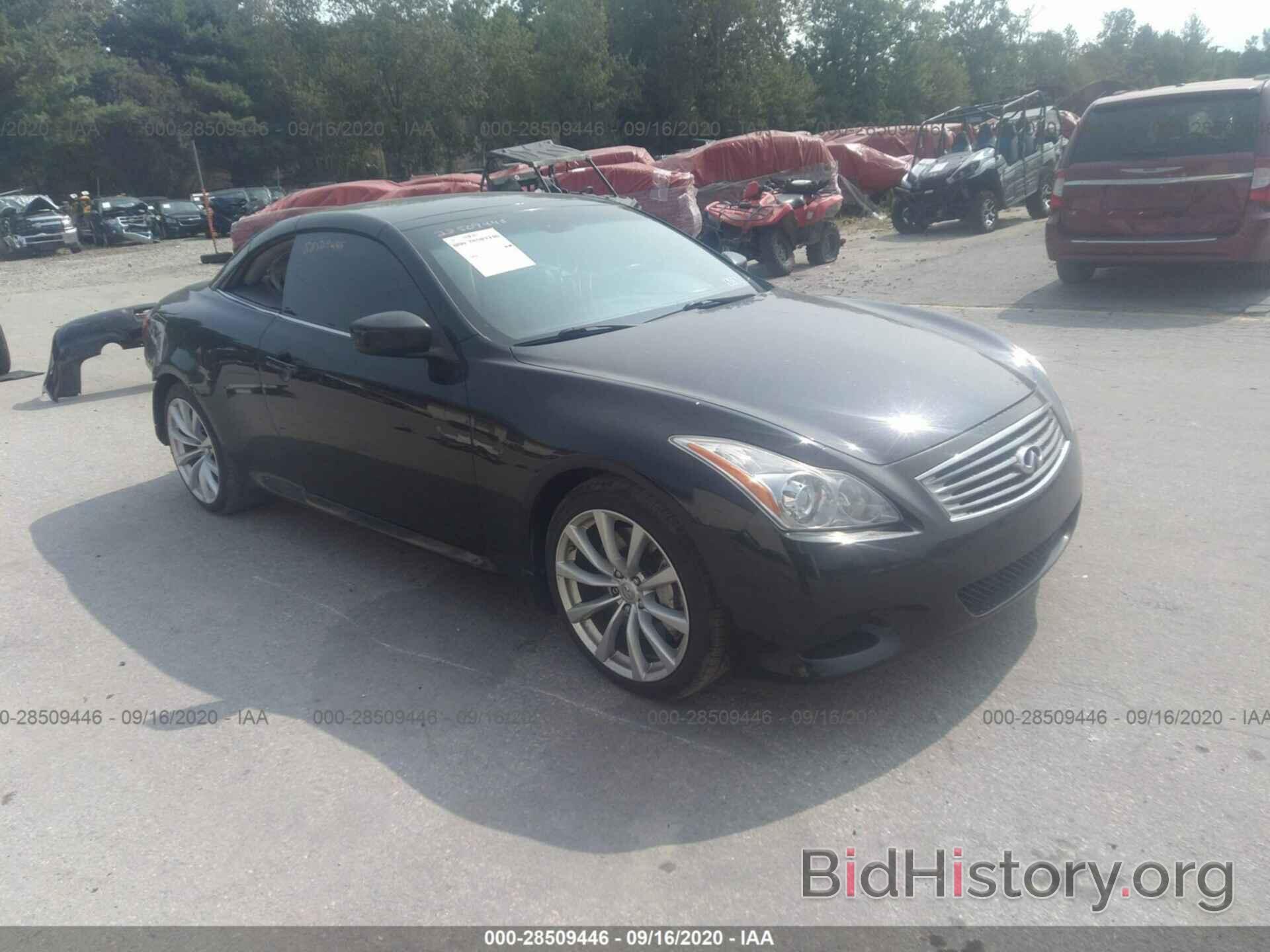 Photo JNKCV66E69M721710 - INFINITI G37 CONVERTIBLE 2009