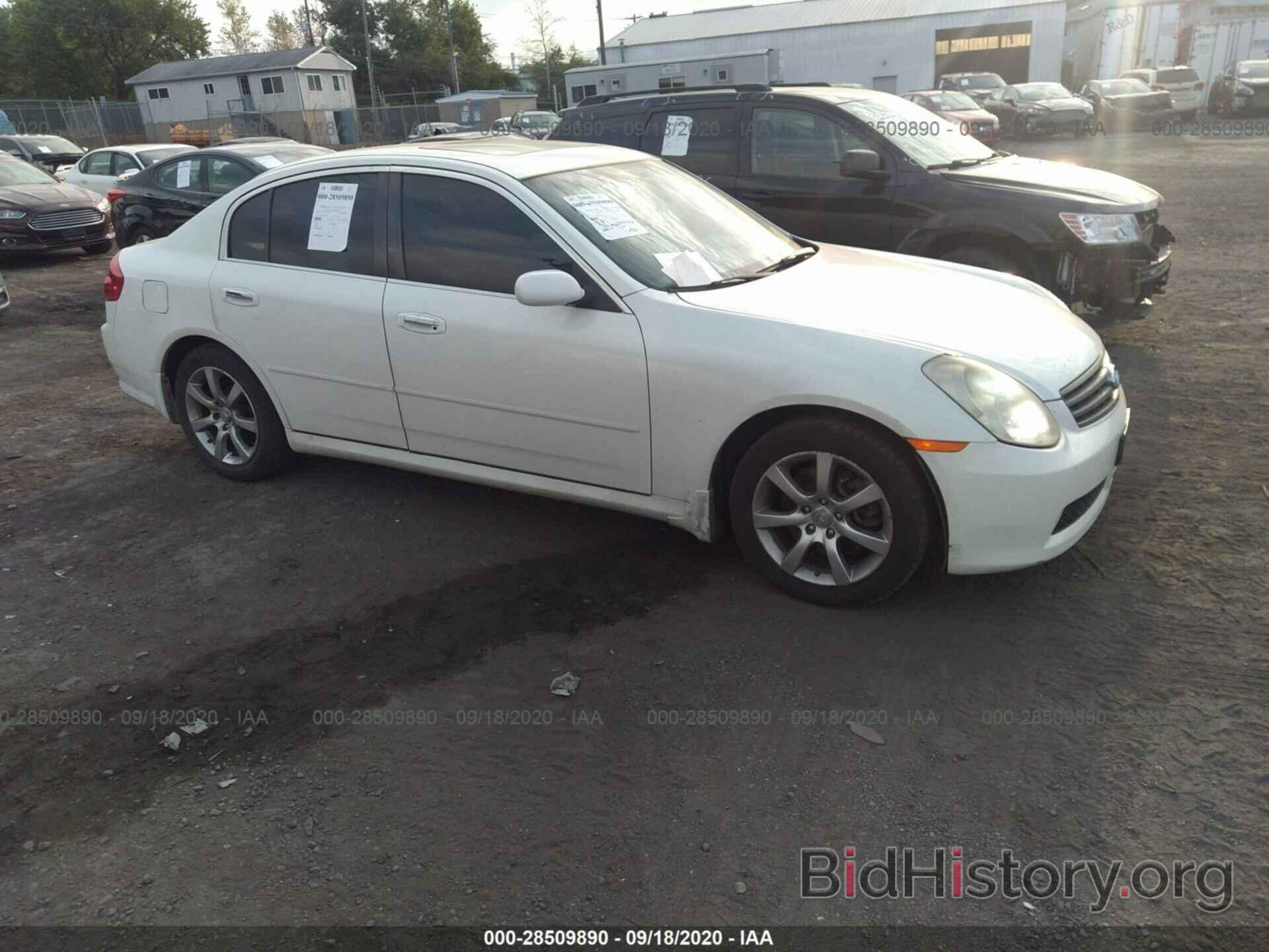 Photo JNKCV51F76M615692 - INFINITI G35 SEDAN 2006