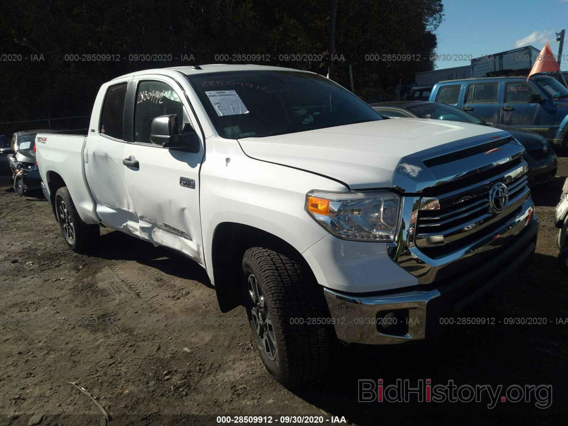 Photo 5TFUY5F16GX543779 - TOYOTA TUNDRA 4WD TRUCK 2016