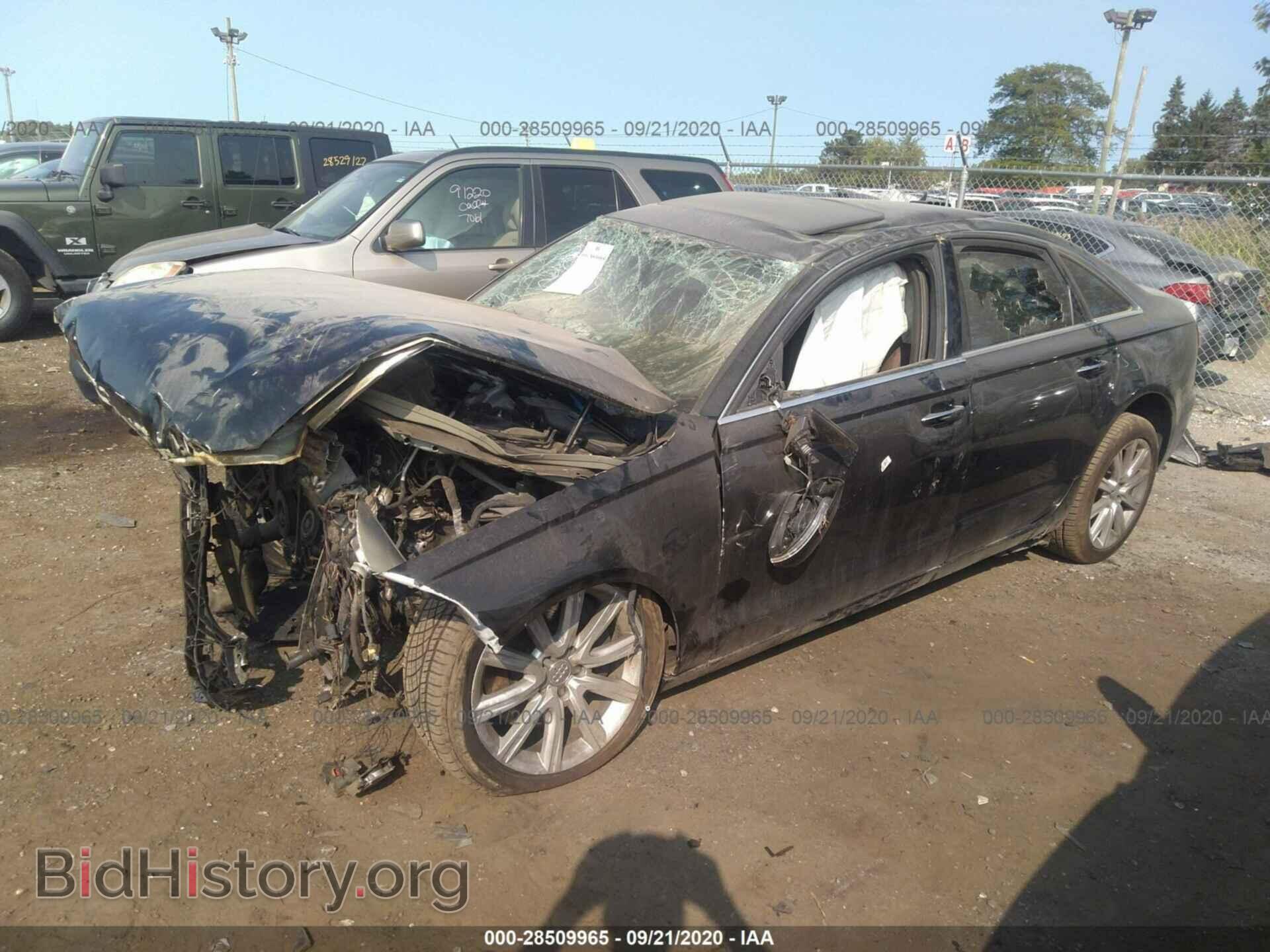 2015 AUDI A6 - VIN: WAUGFAFC0FN009150 - Фото 2
