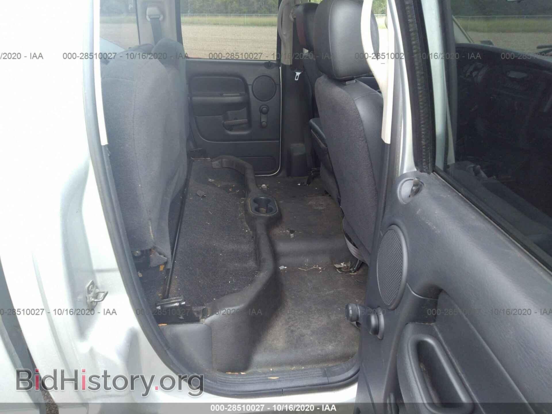2002 DODGE RAM 1500 - VIN: 1D7HA18N72J174124 - Фото 8