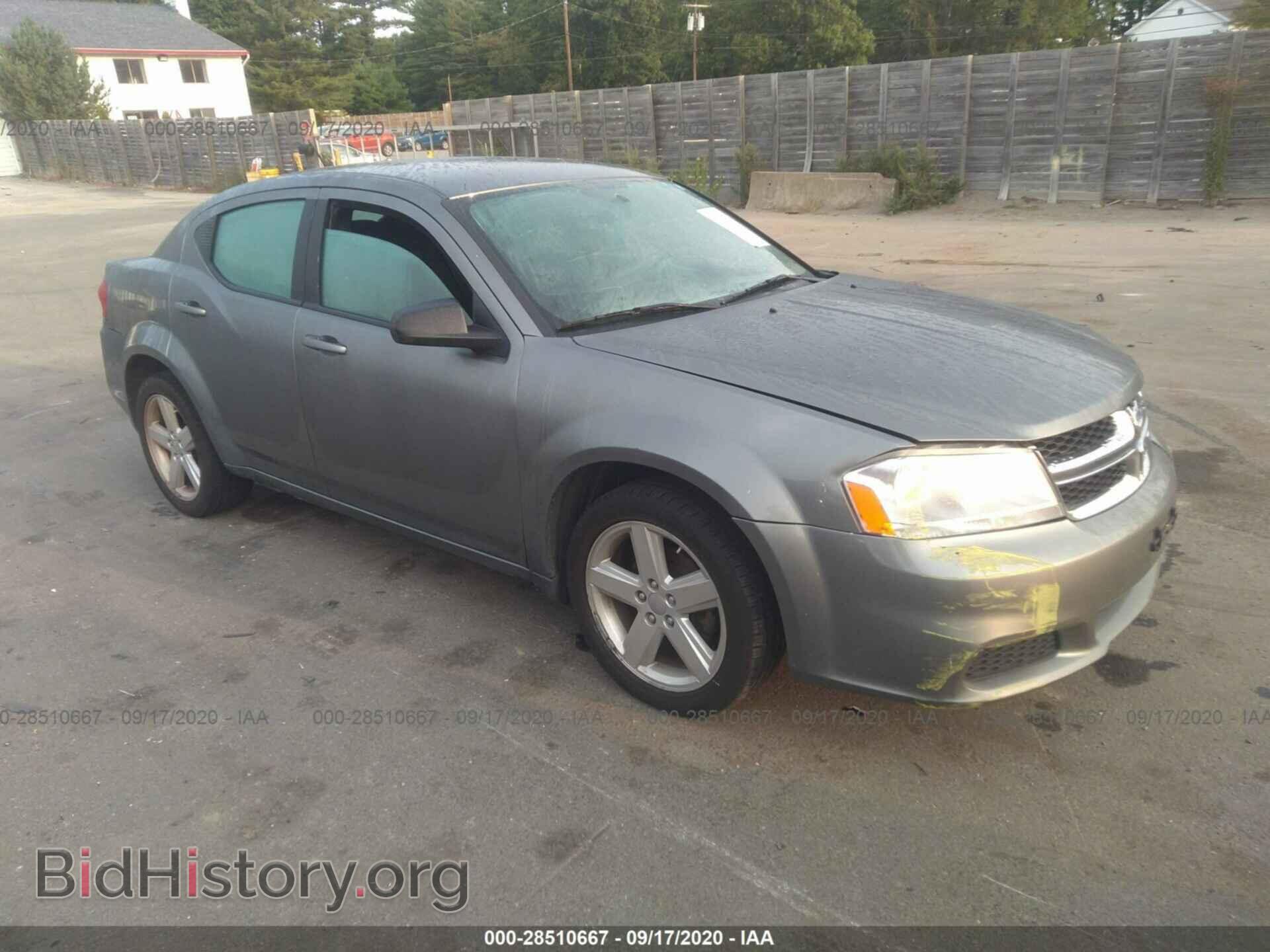 Фотография 1C3CDZAB9DN563034 - DODGE AVENGER 2013