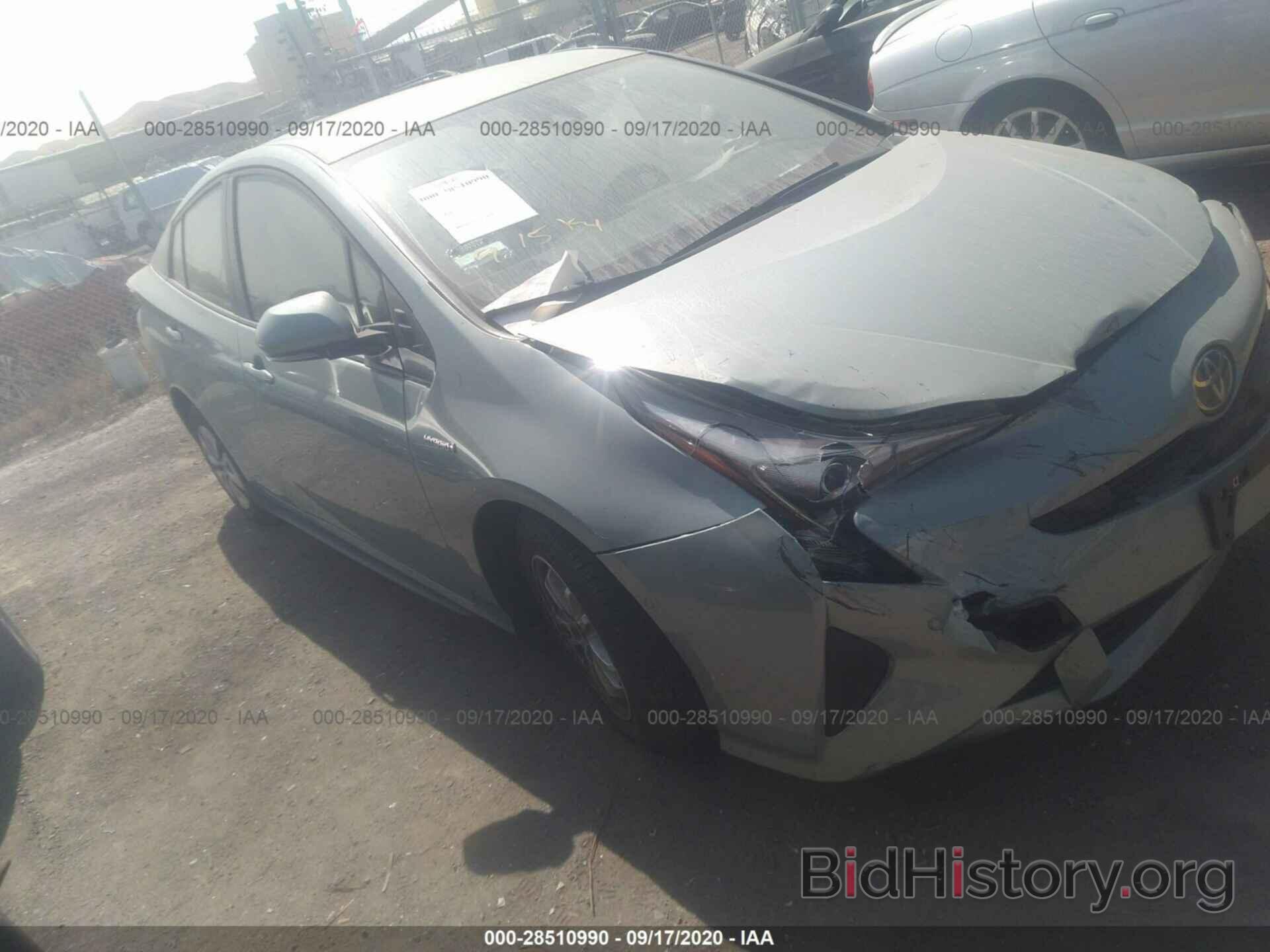 Photo JTDKBRFU9J3065320 - TOYOTA PRIUS 2018