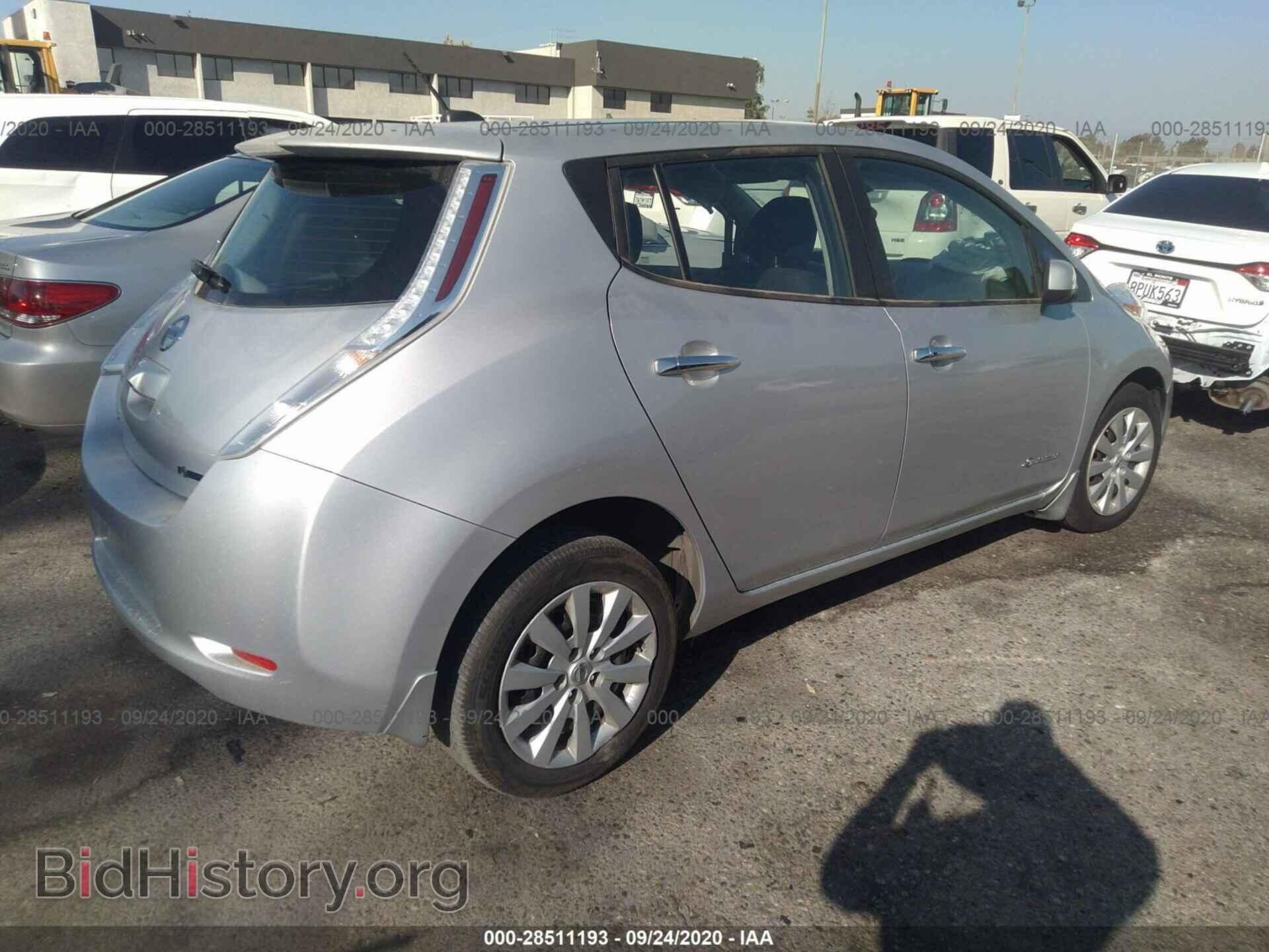 2017 NISSAN LEAF - VIN: 1N4BZ0CP0HC300032 - Фото 4