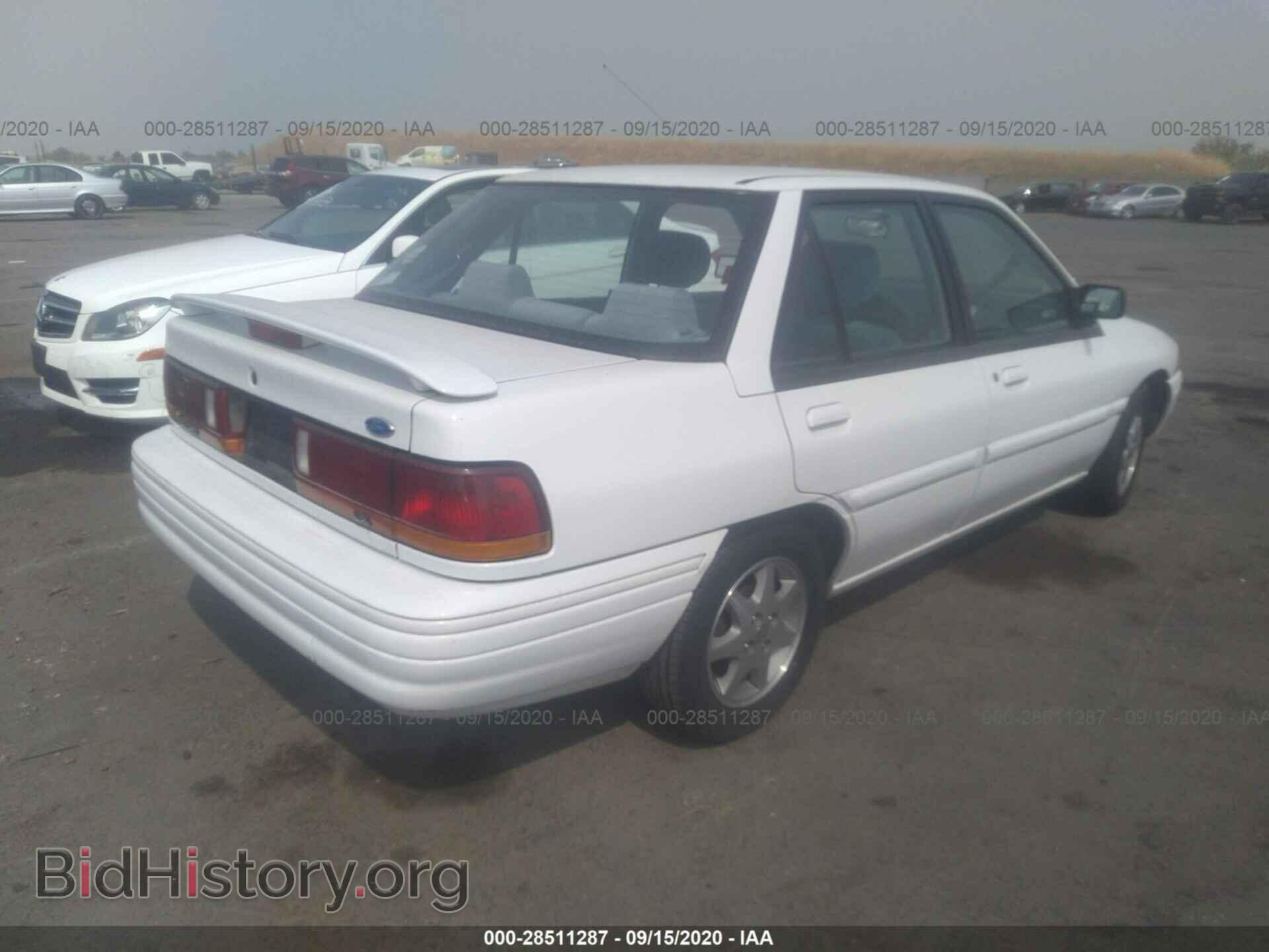 1996 FORD ESCORT - VIN: 3FASP13J2TR102361 - Фото 4