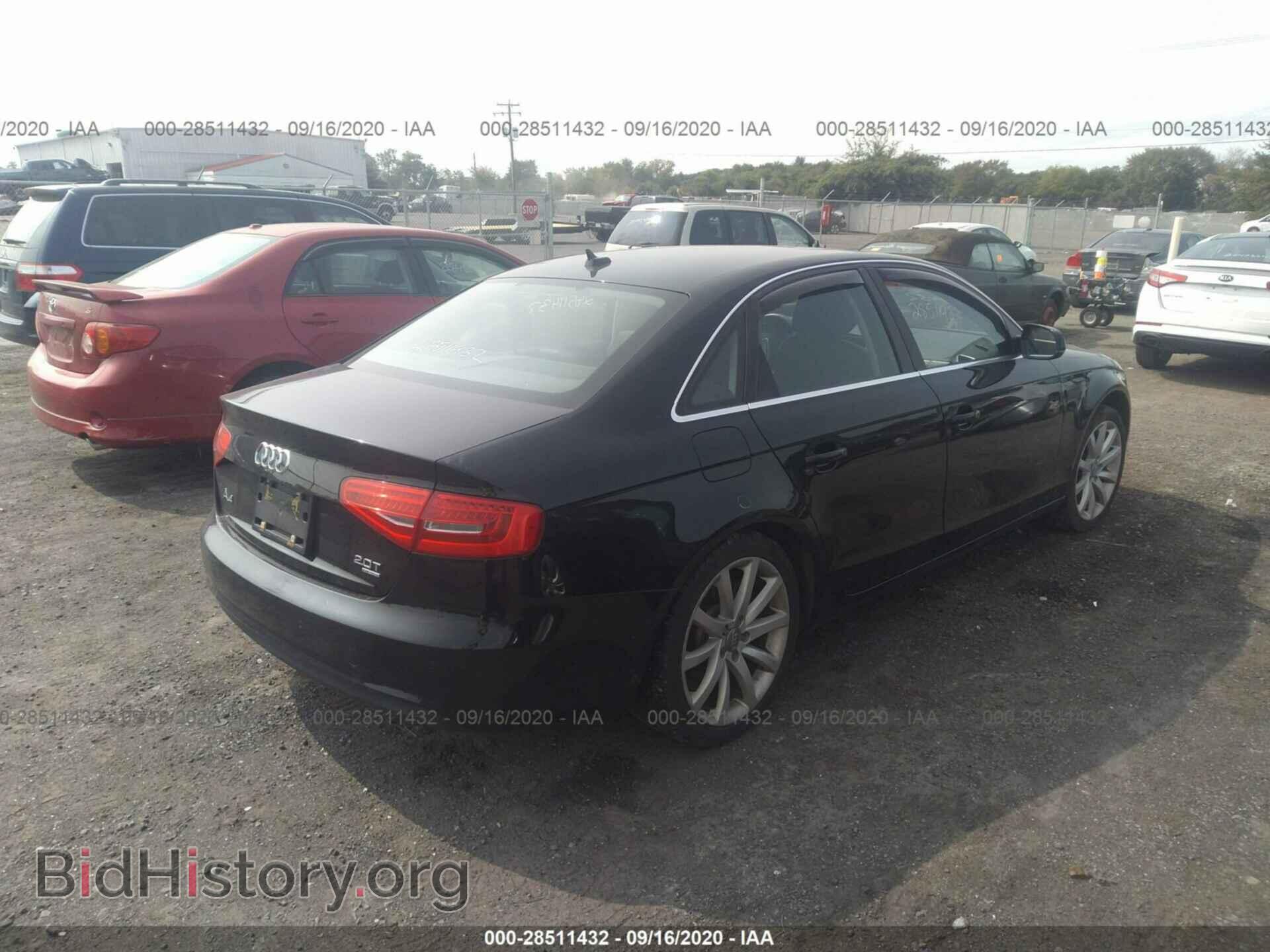2013 AUDI A4 - VIN: WAUFFAFL8DN036962 - Фото 4
