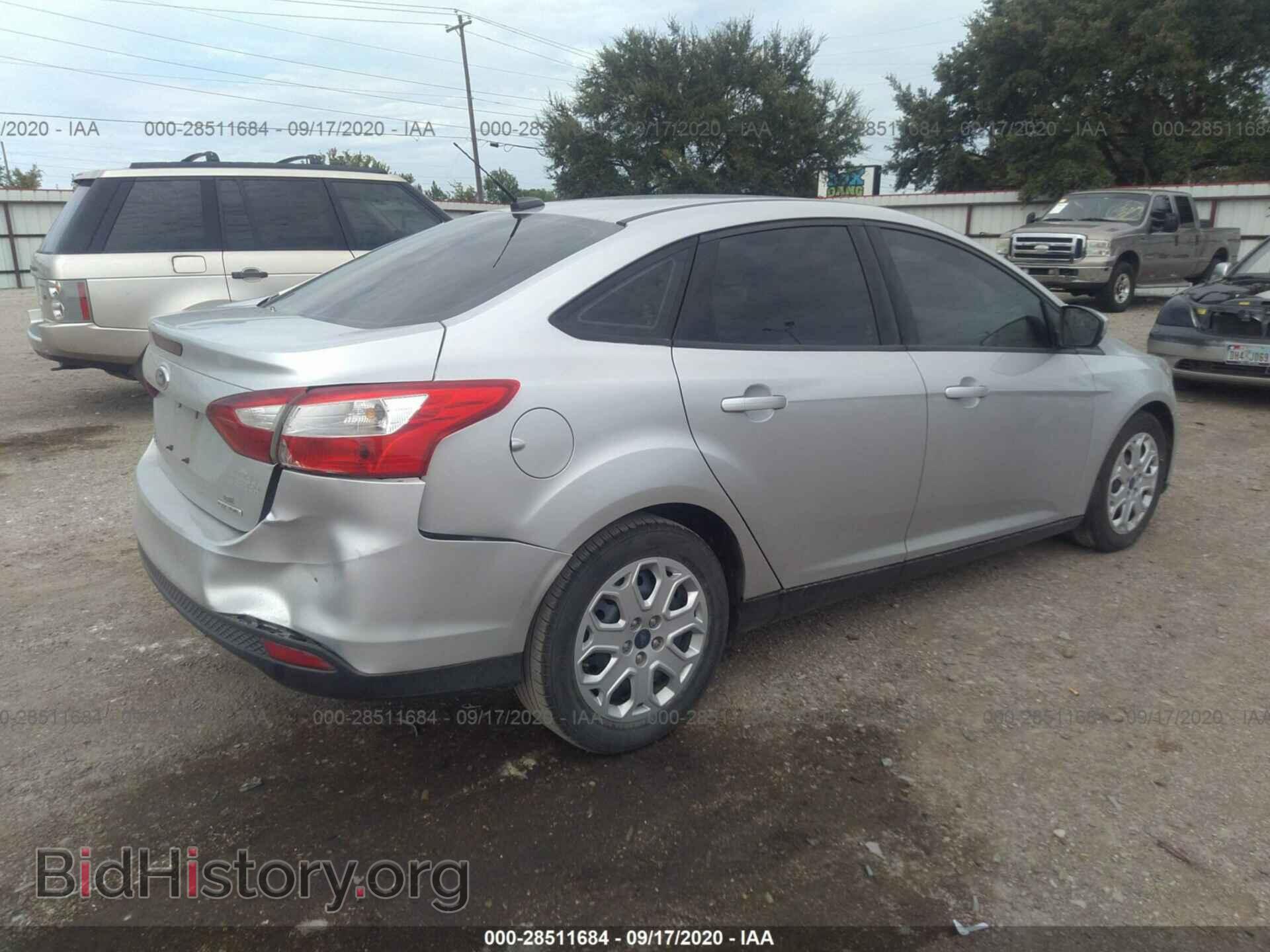 2012 FORD FOCUS - VIN: 1FAHP3F20CL449468 - Фото 4
