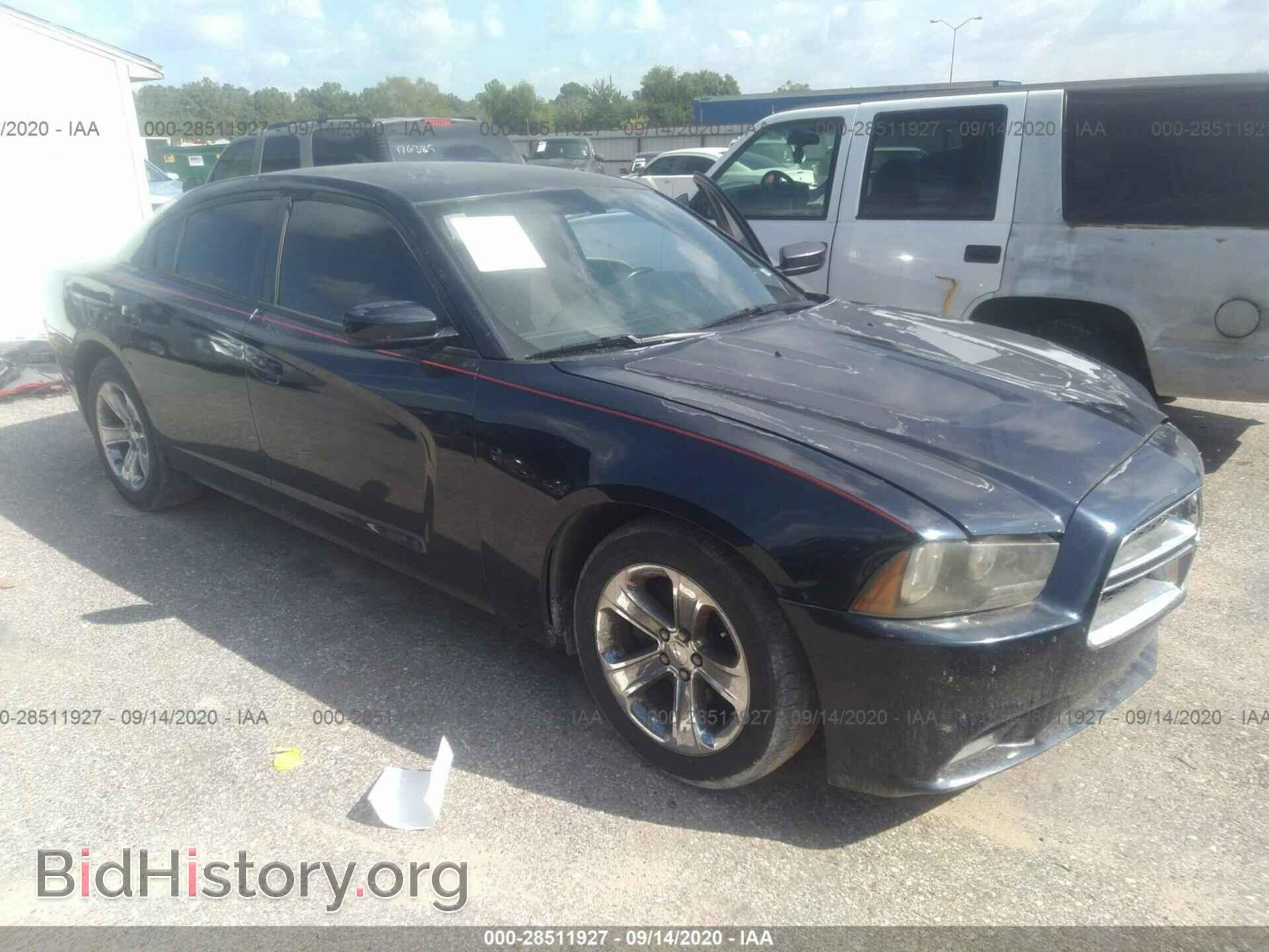 Photo 2C3CDXBG7CH302376 - DODGE CHARGER 2012