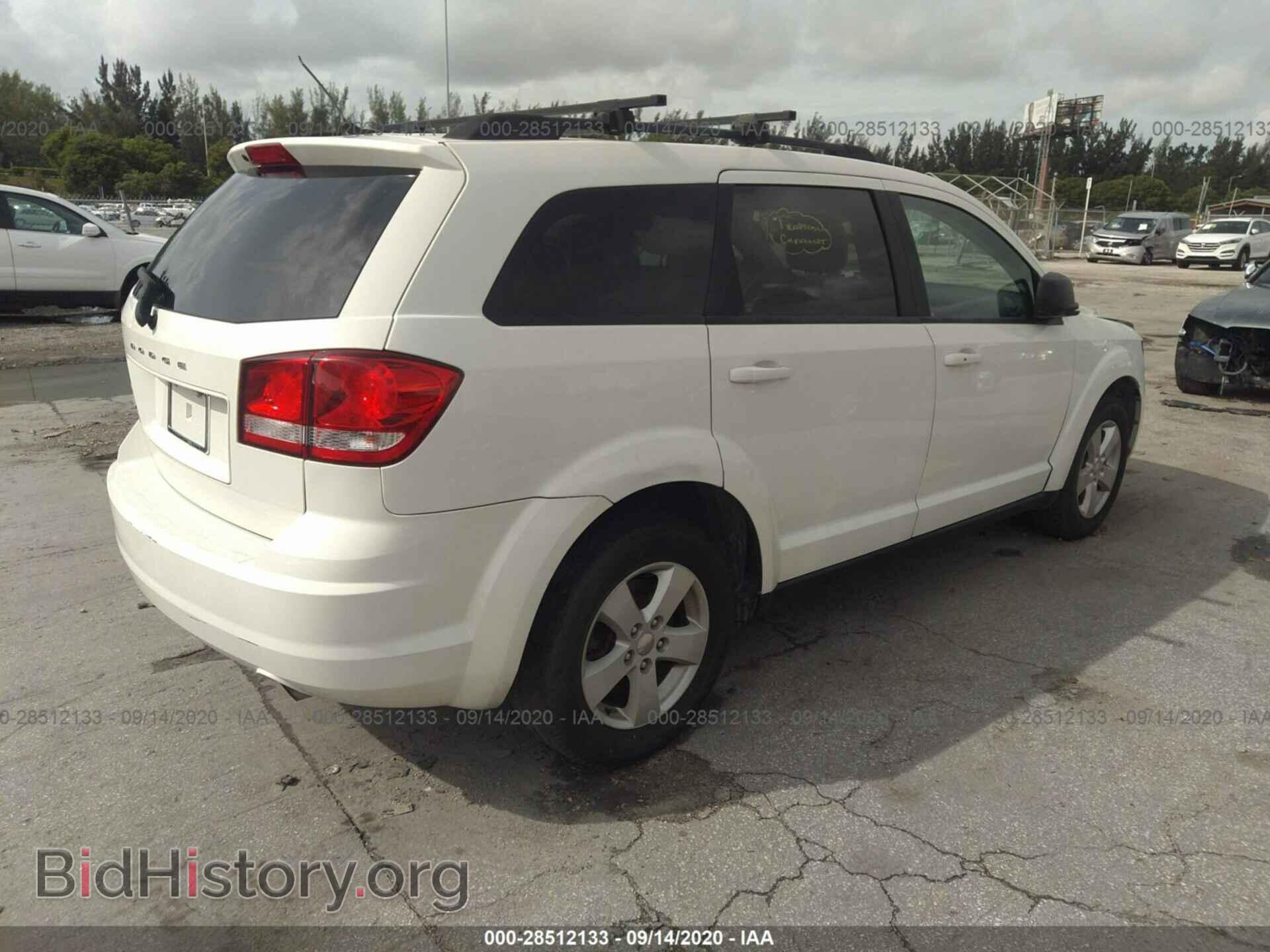 2013 DODGE JOURNEY - VIN: 3C4PDCAB9DT517147 - Фото 4