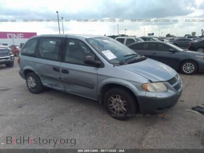 2005 Dodge CARAVAN SE, голубой — VIN 1D4GP25B15B220116, IAAI