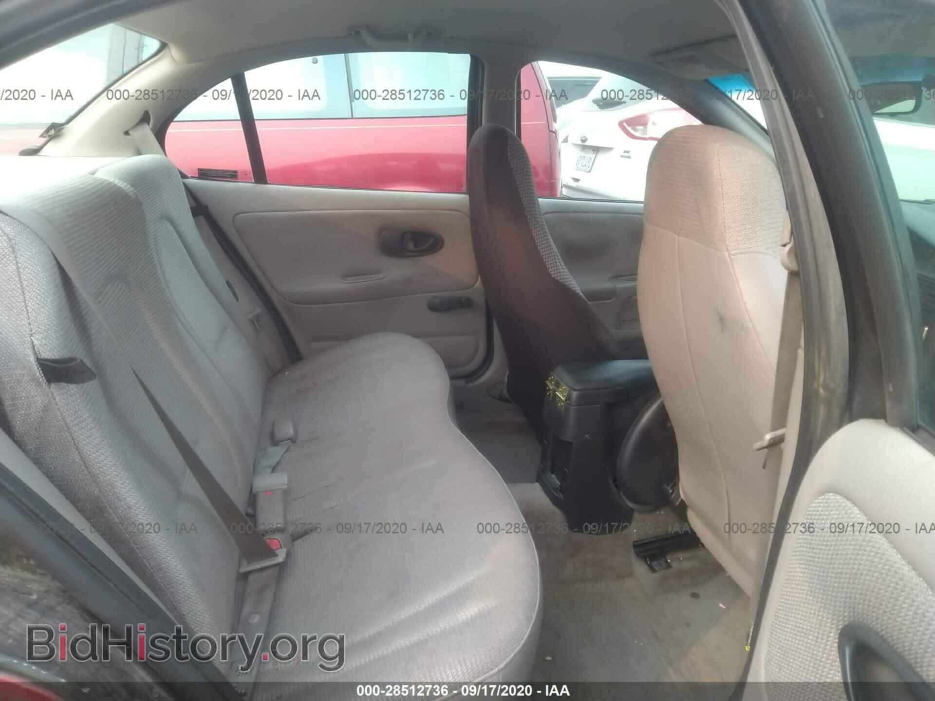 2000 SATURN SL - VIN: 1G8ZF5287YZ142000 - Фото 8