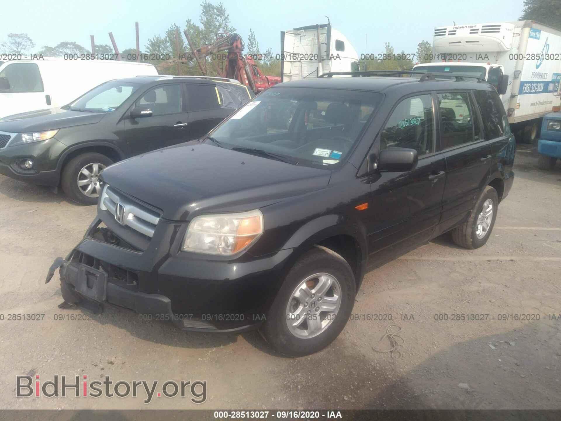 2006 HONDA PILOT - VIN: 2HKYF18196H519337 - Фото 2
