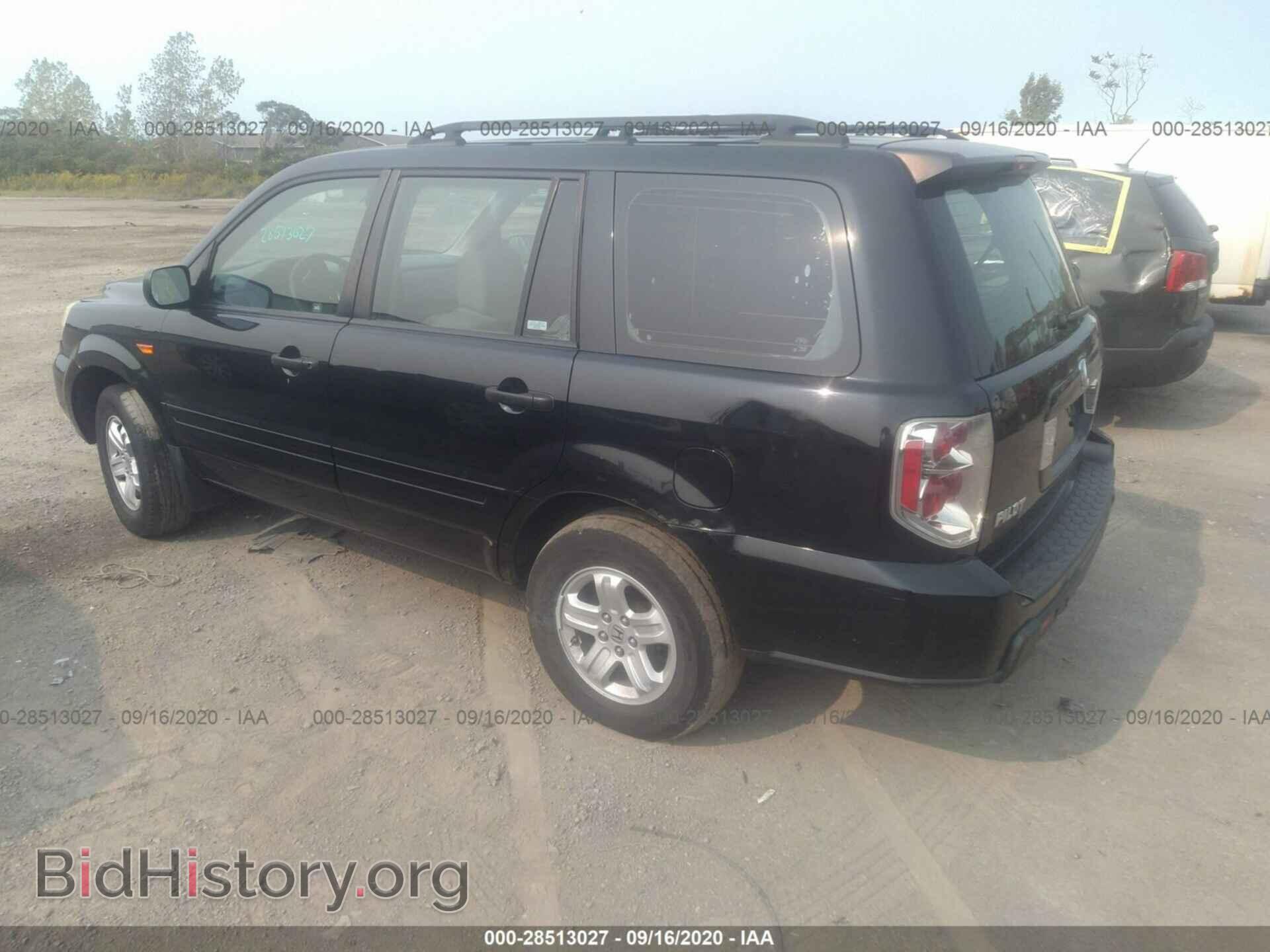 2006 HONDA PILOT - VIN: 2HKYF18196H519337 - Фото 3