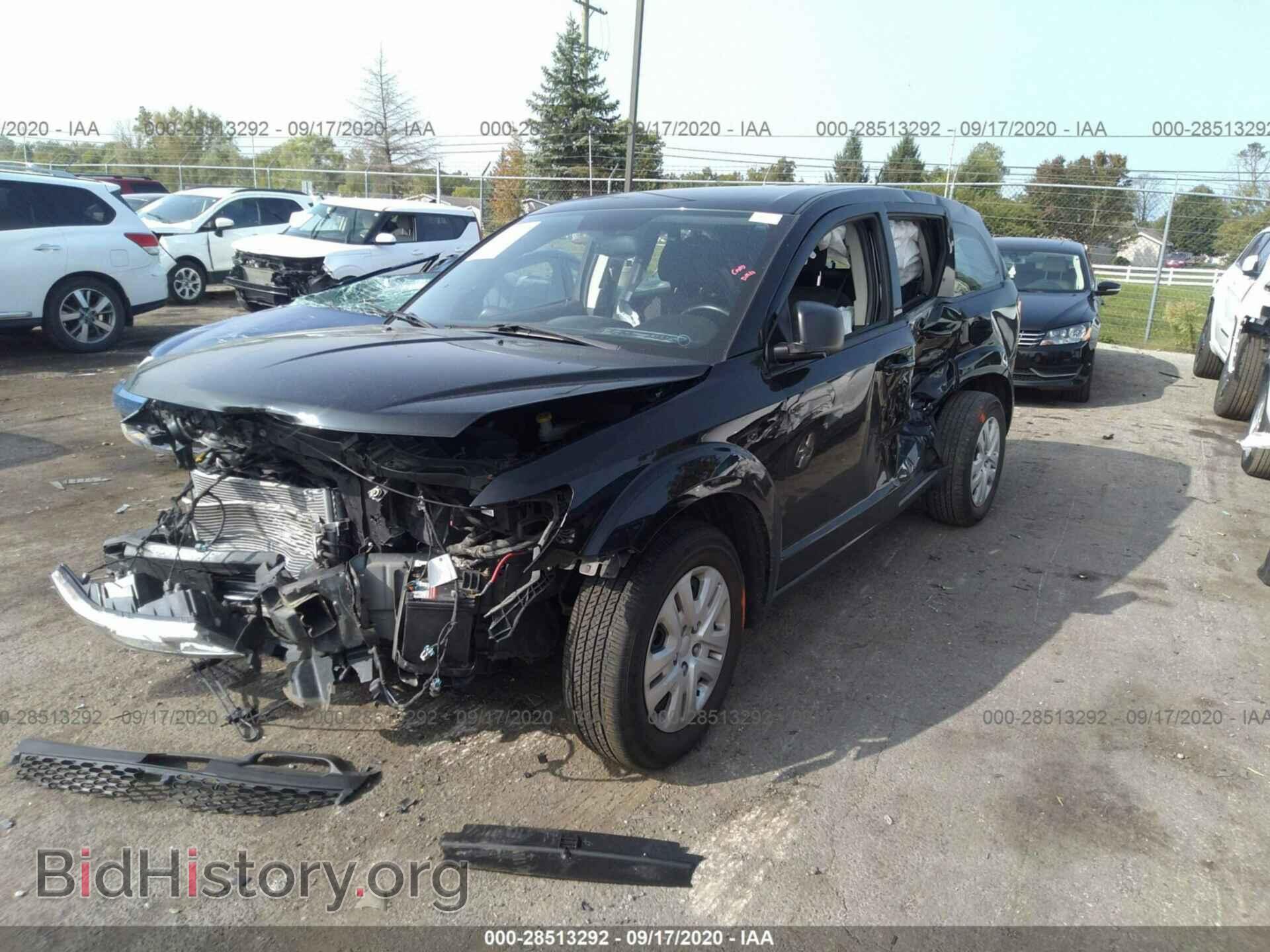 2014 DODGE JOURNEY - VIN: 3C4PDCAB8ET245630 - Фото 2