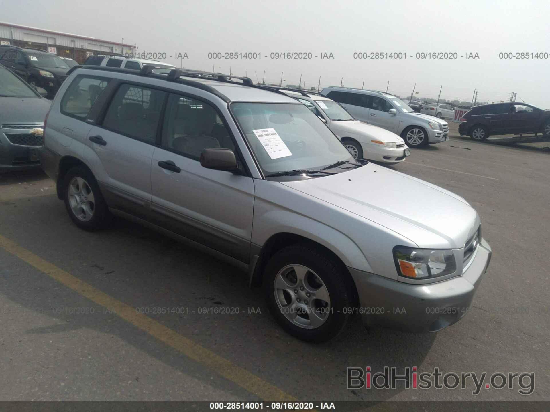 Photo JF1SG65624H753644 - SUBARU FORESTER 2004