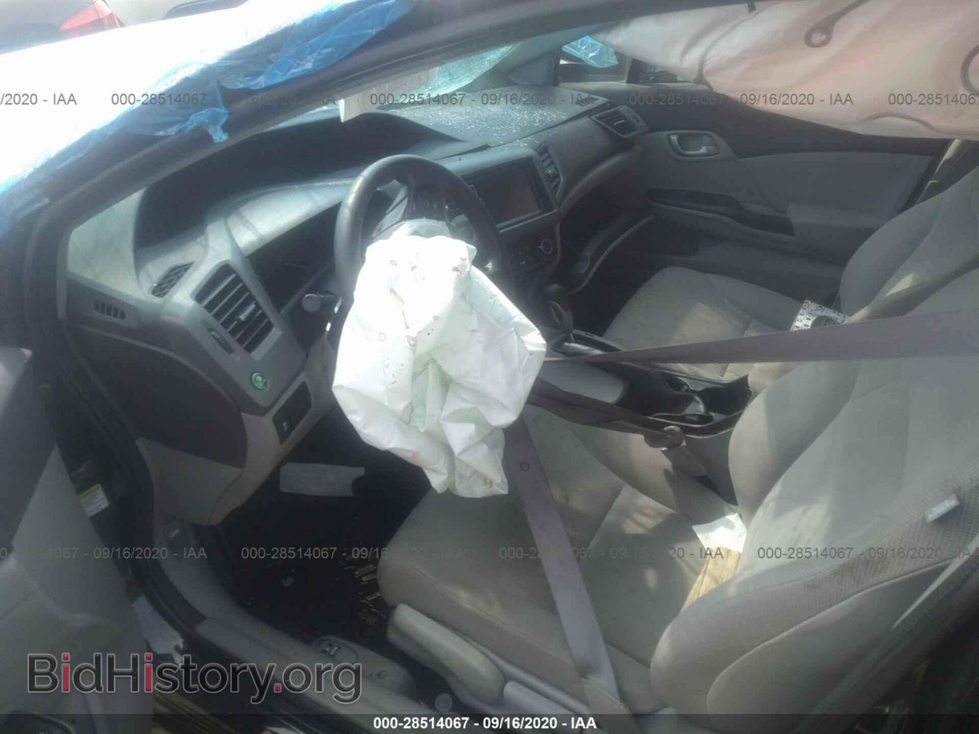 2012 HONDA CIVIC SDN - VIN: 19XFB2F54CE091384 - Фото 5
