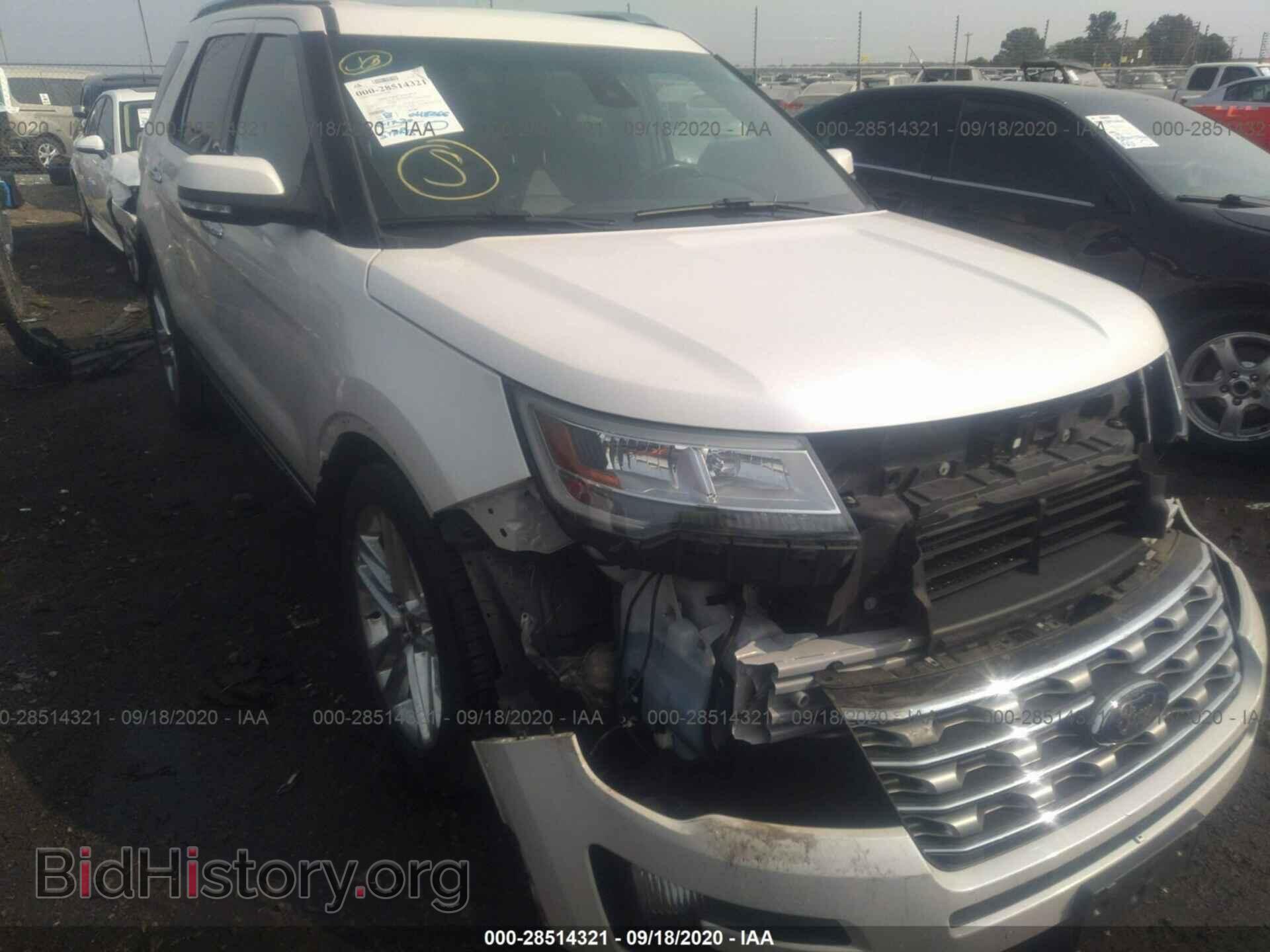 Фотография 1FM5K7F85GGA82861 - FORD EXPLORER 2016