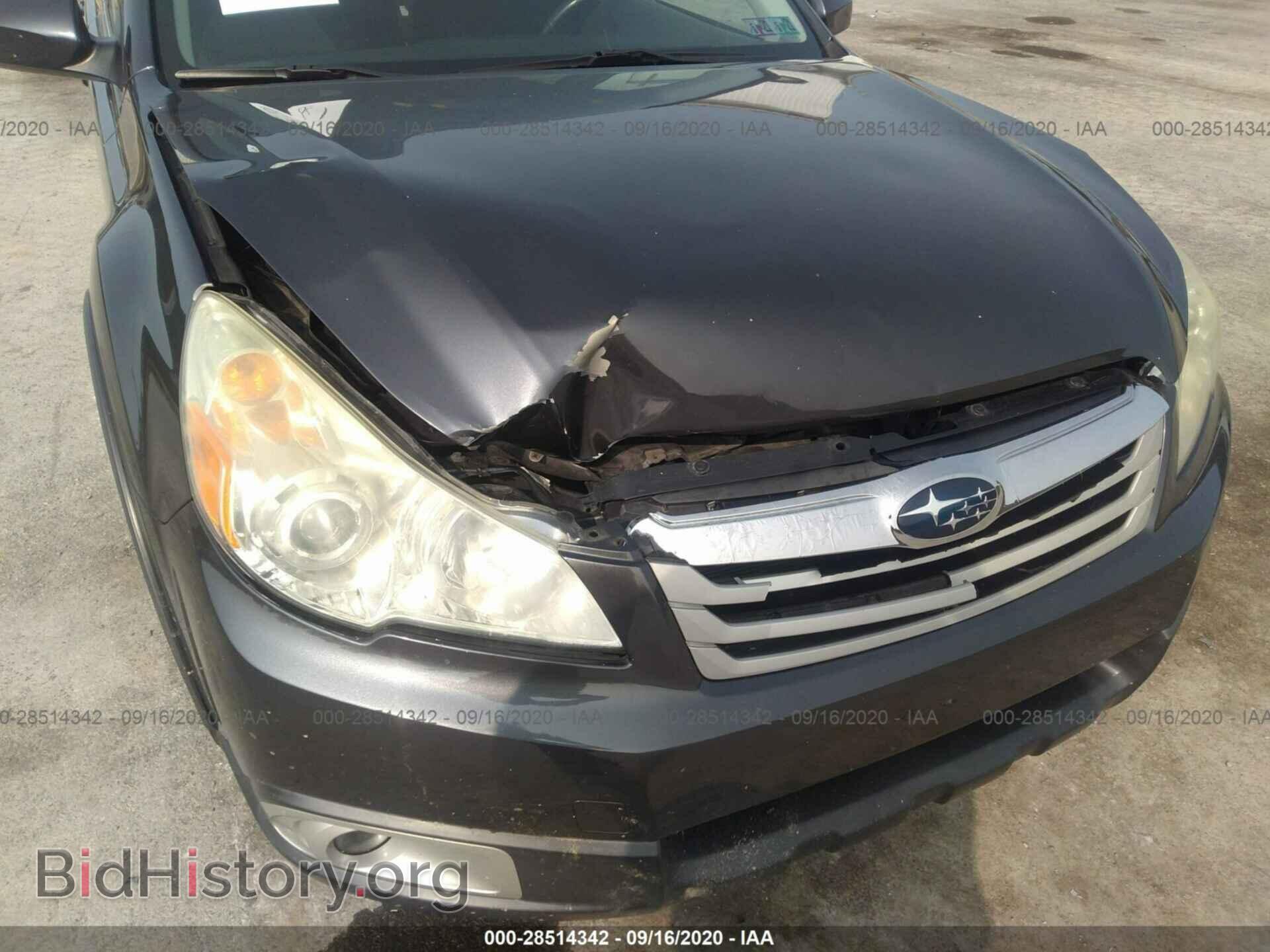 2010 SUBARU OUTBACK - VIN: 4S4BRBCC0A3376564 - Фото 6