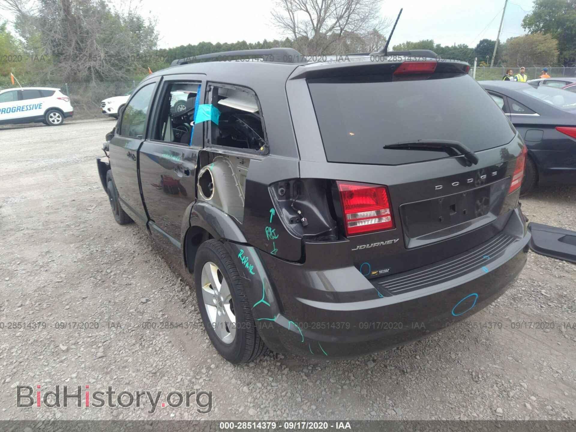 2016 DODGE JOURNEY - VIN: 3C4PDCAB1GT101467 - Фото 3