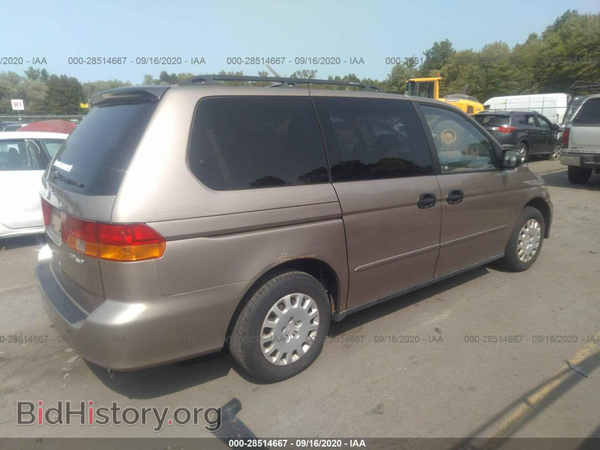 2003 HONDA ODYSSEY - VIN: 5FNRL18583B081484 - Фото 4