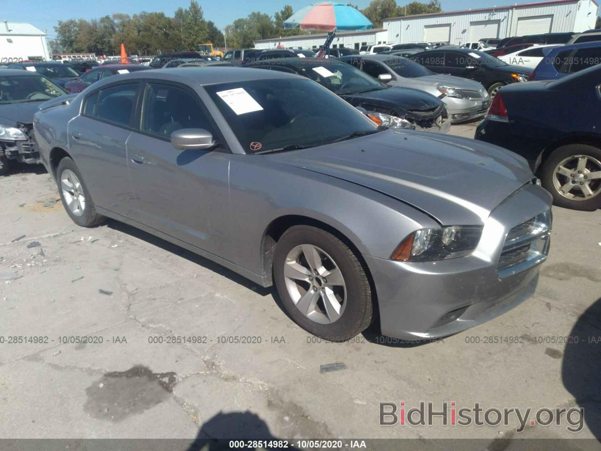 Photo 2C3CDXBG8EH129504 - DODGE CHARGER 2014