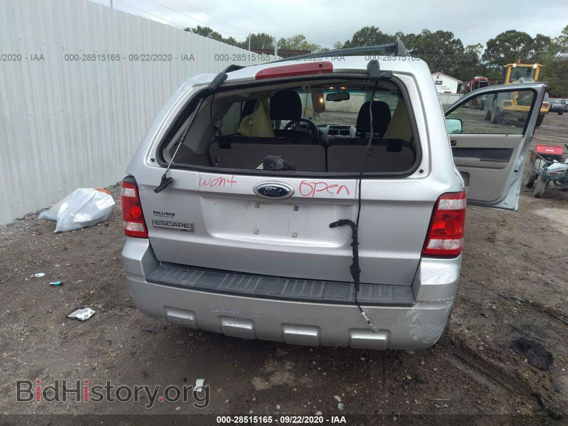 2009 FORD ESCAPE - VIN: 1FMCU03709KC81269 - Фото 6
