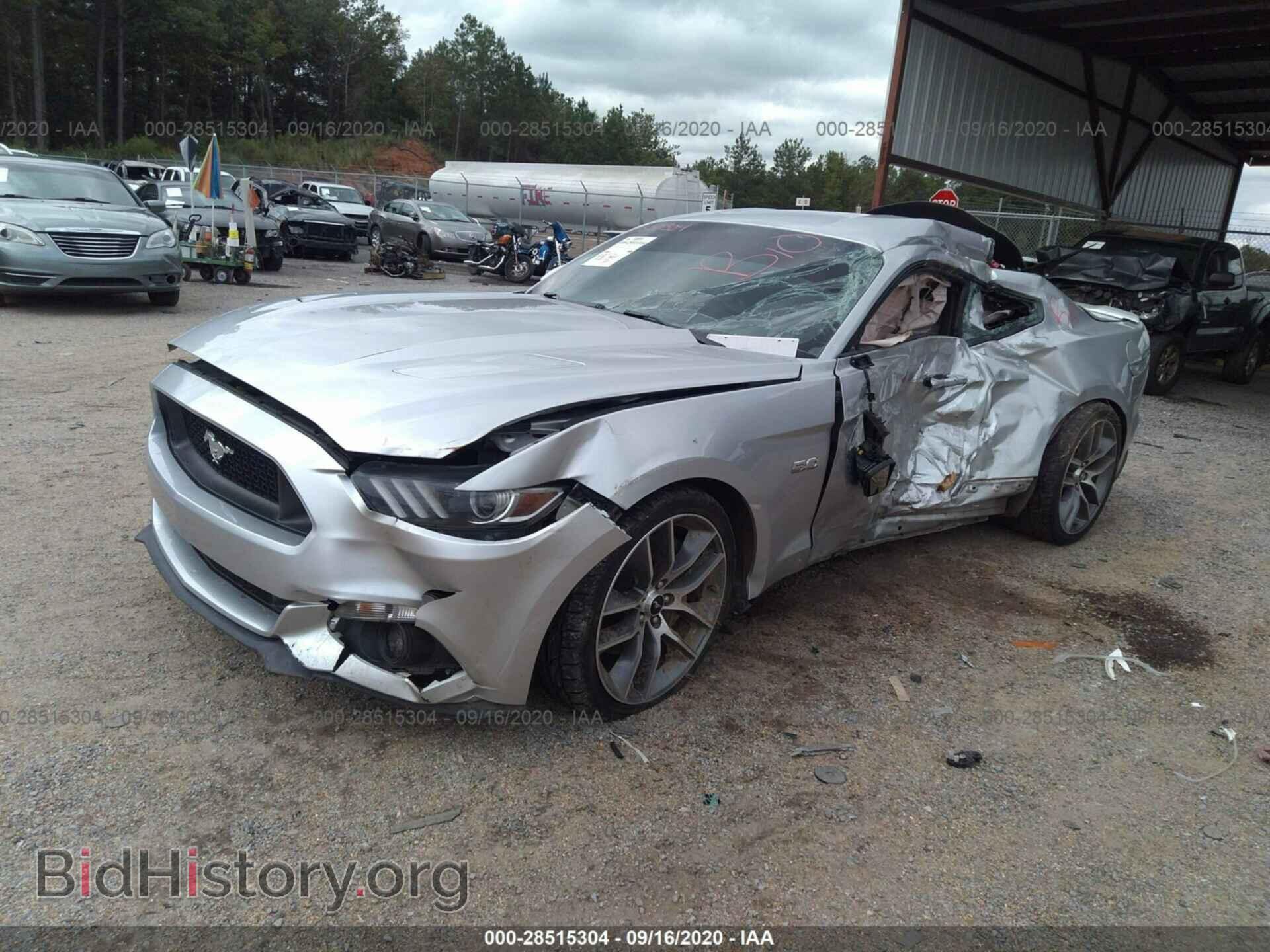 2016 FORD MUSTANG - VIN: 1FA6P8CF4G5228431 - Фото 2