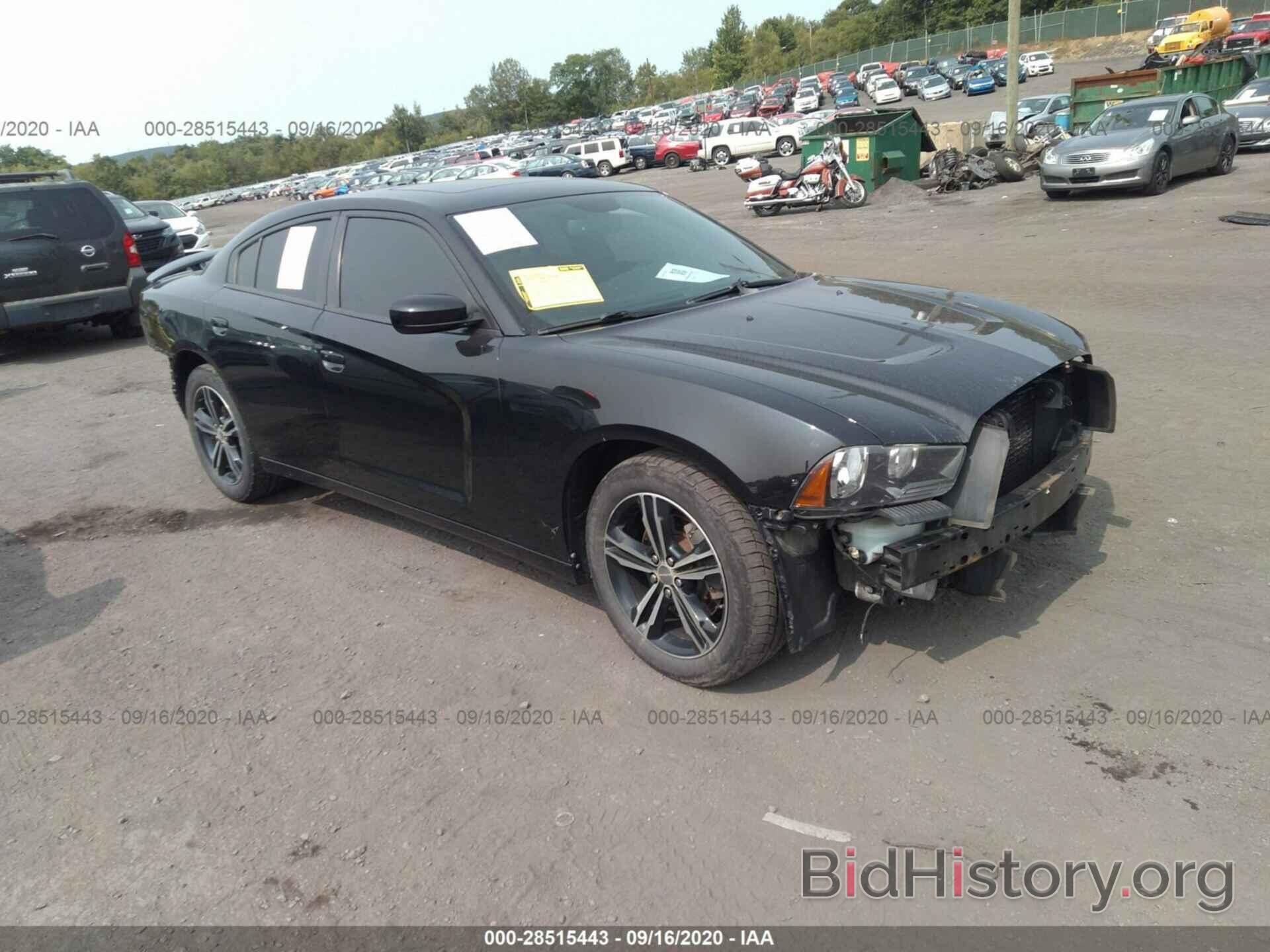 Photo 2C3CDXJG4DH656360 - DODGE CHARGER 2013