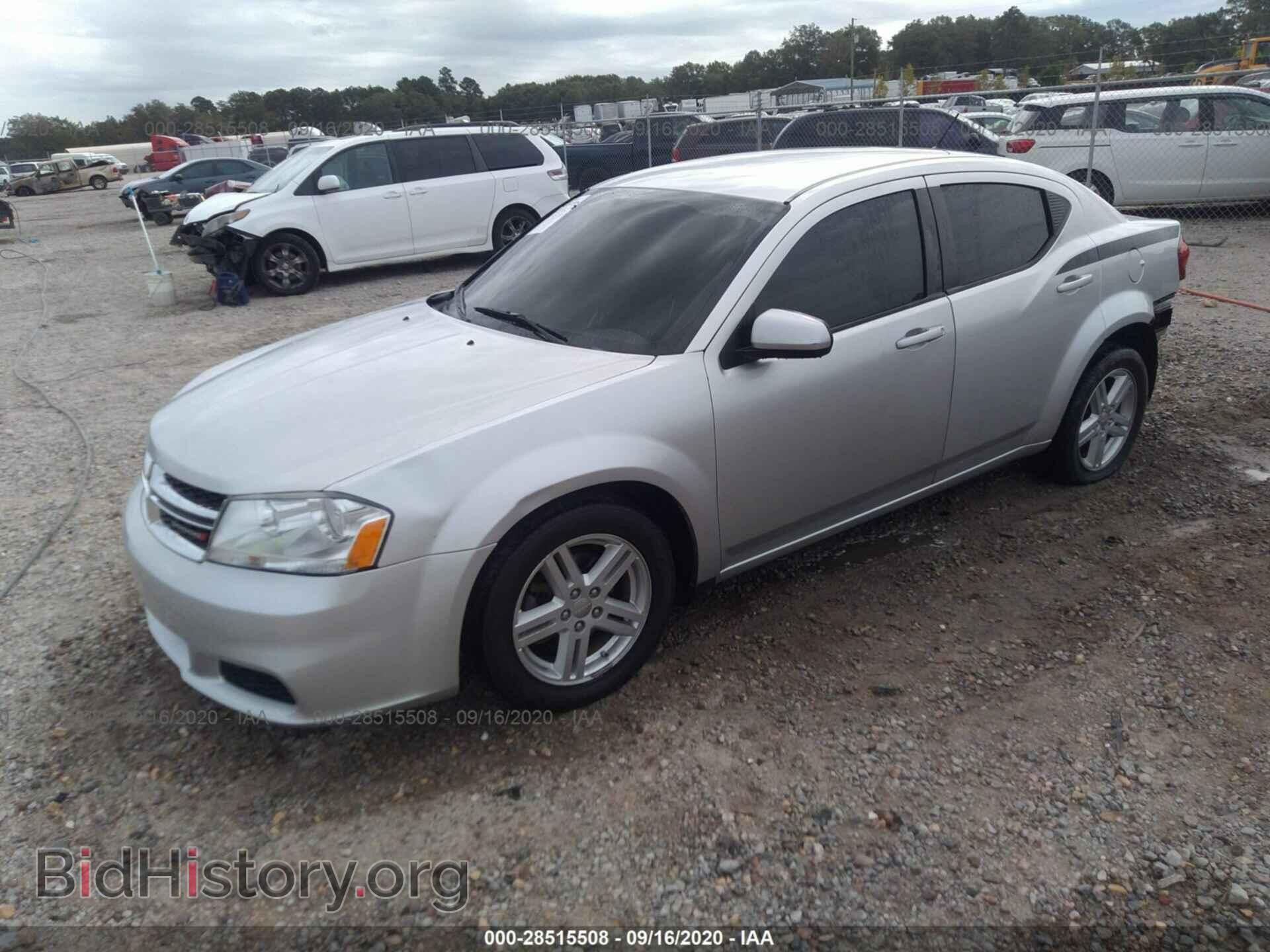 2012 DODGE AVENGER - VIN: 1C3CDZCB3CN194814 - Photo 2