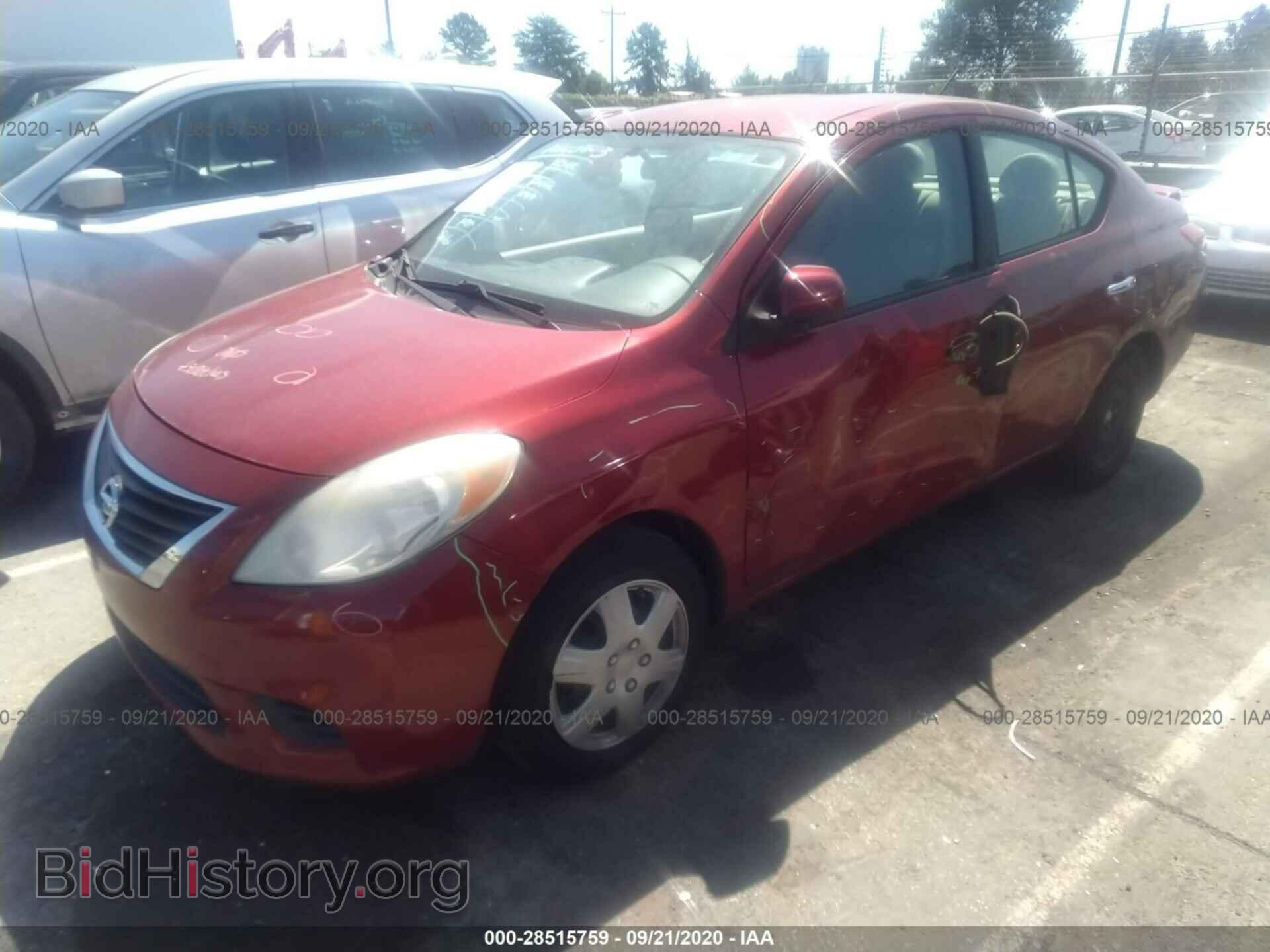2013 NISSAN VERSA - VIN: 3N1CN7AP0DL875352 - Фото 2