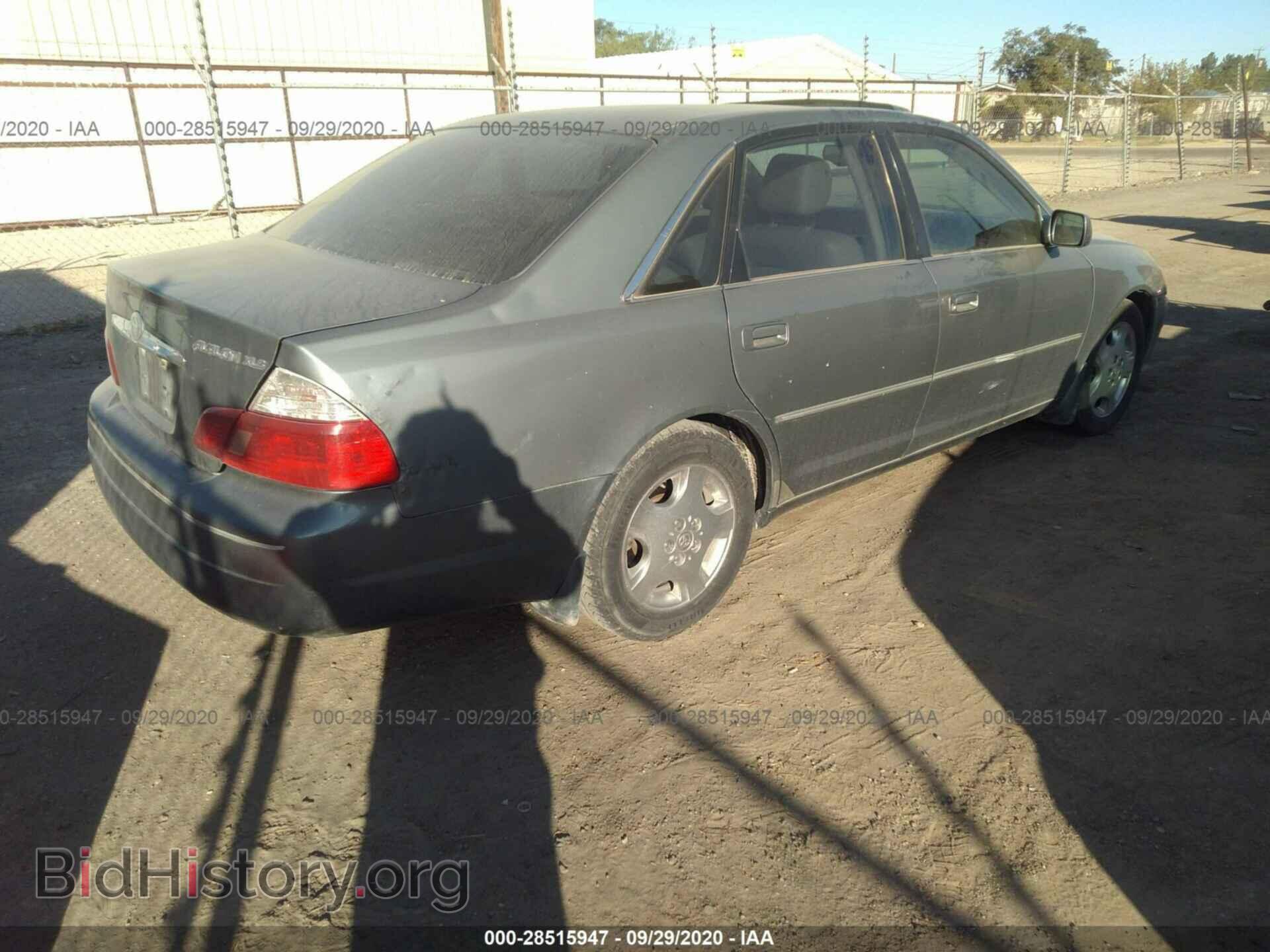 2003 TOYOTA AVALON - VIN: 4T1BF28B43U329477 - Фото 4