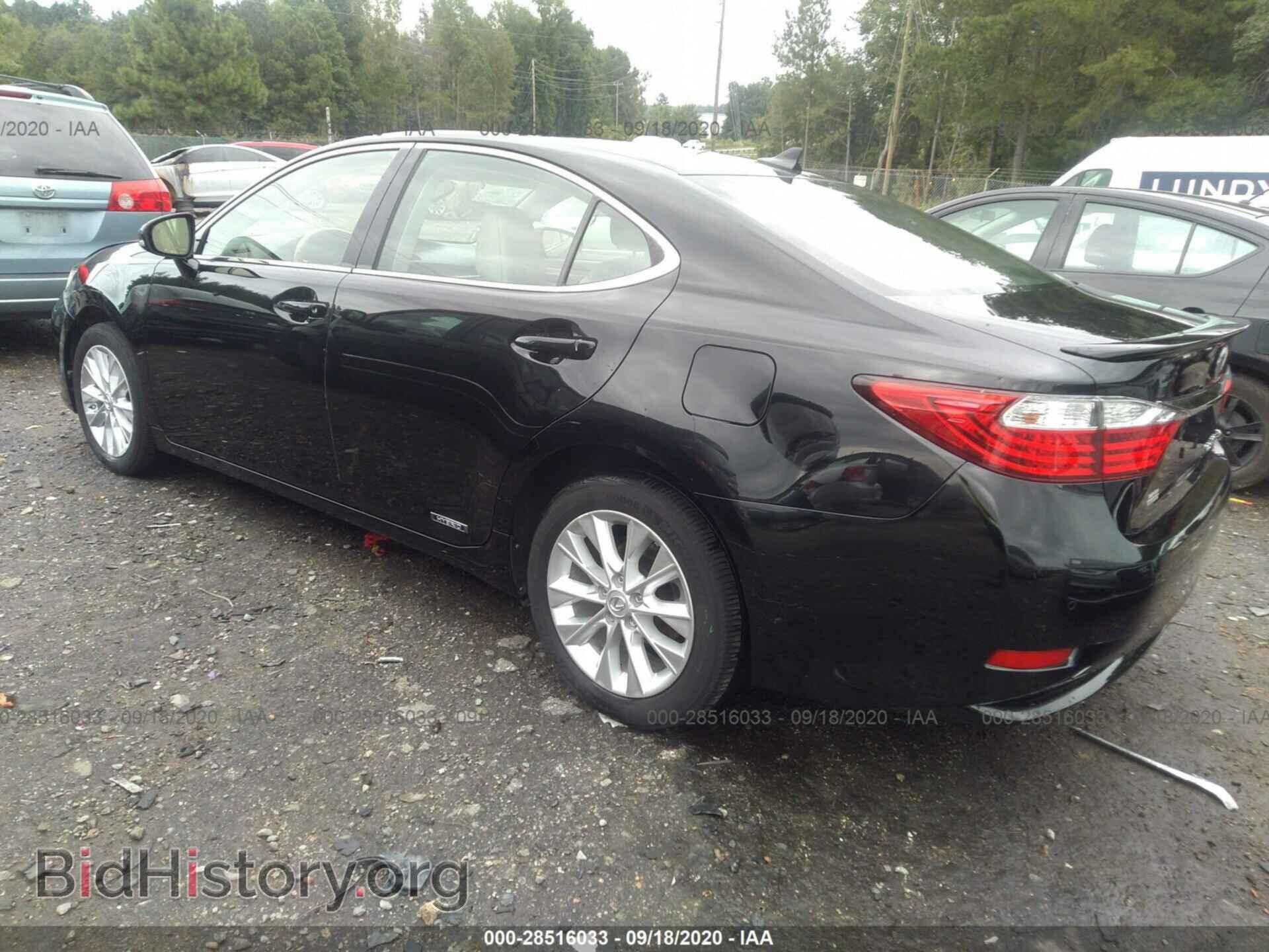 2013 LEXUS ES 300H - VIN: JTHBW1GG4D2010071 - Фото 3