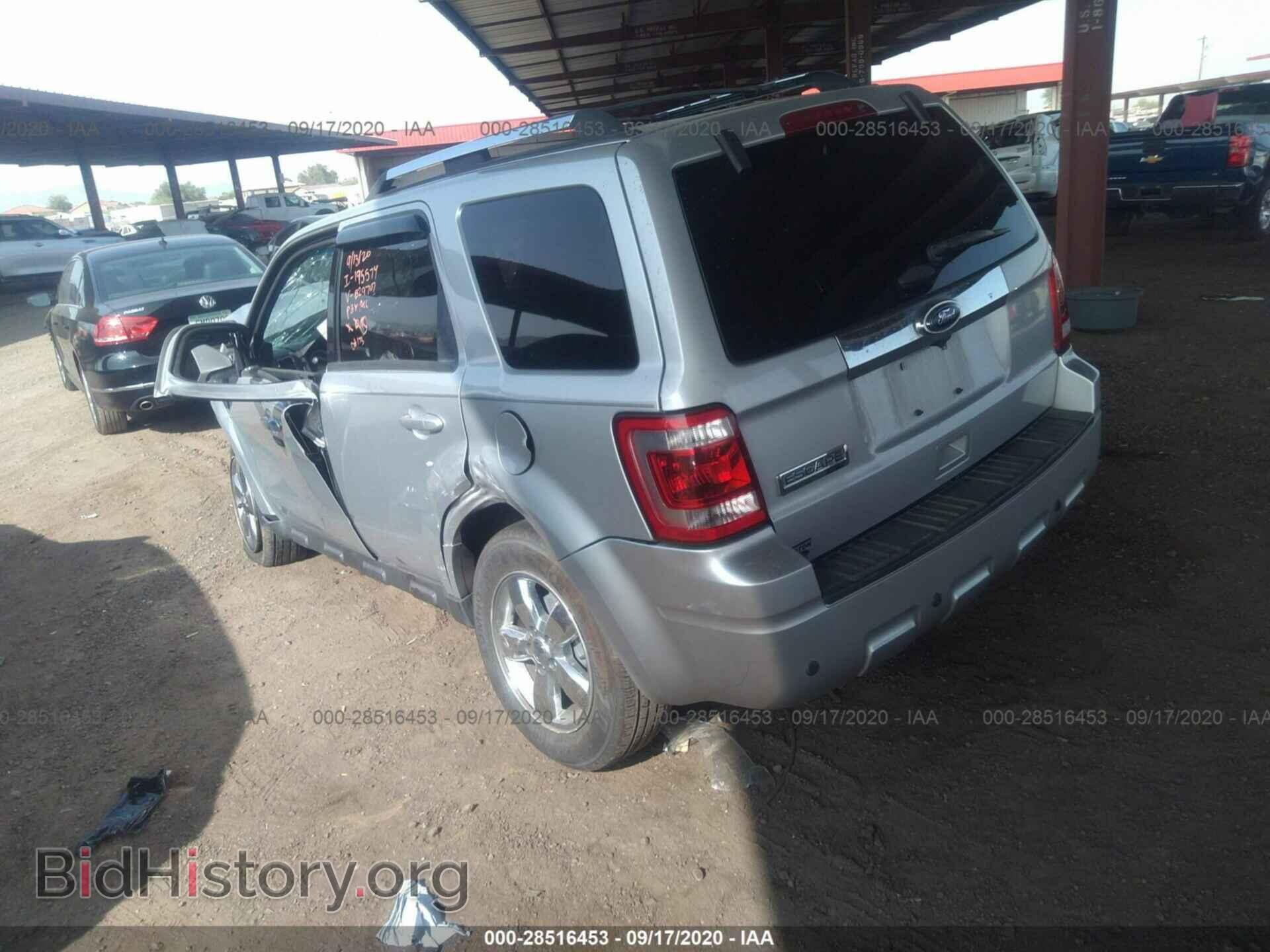 2012 FORD ESCAPE - VIN: 1FMCU9E75CKB29707 - Фото 3