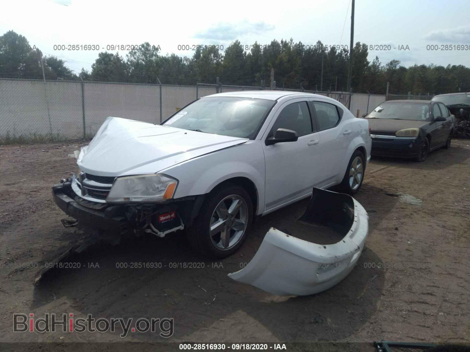 2013 DODGE AVENGER - VIN: 1C3CDZAB6DN658196 - Photo 2