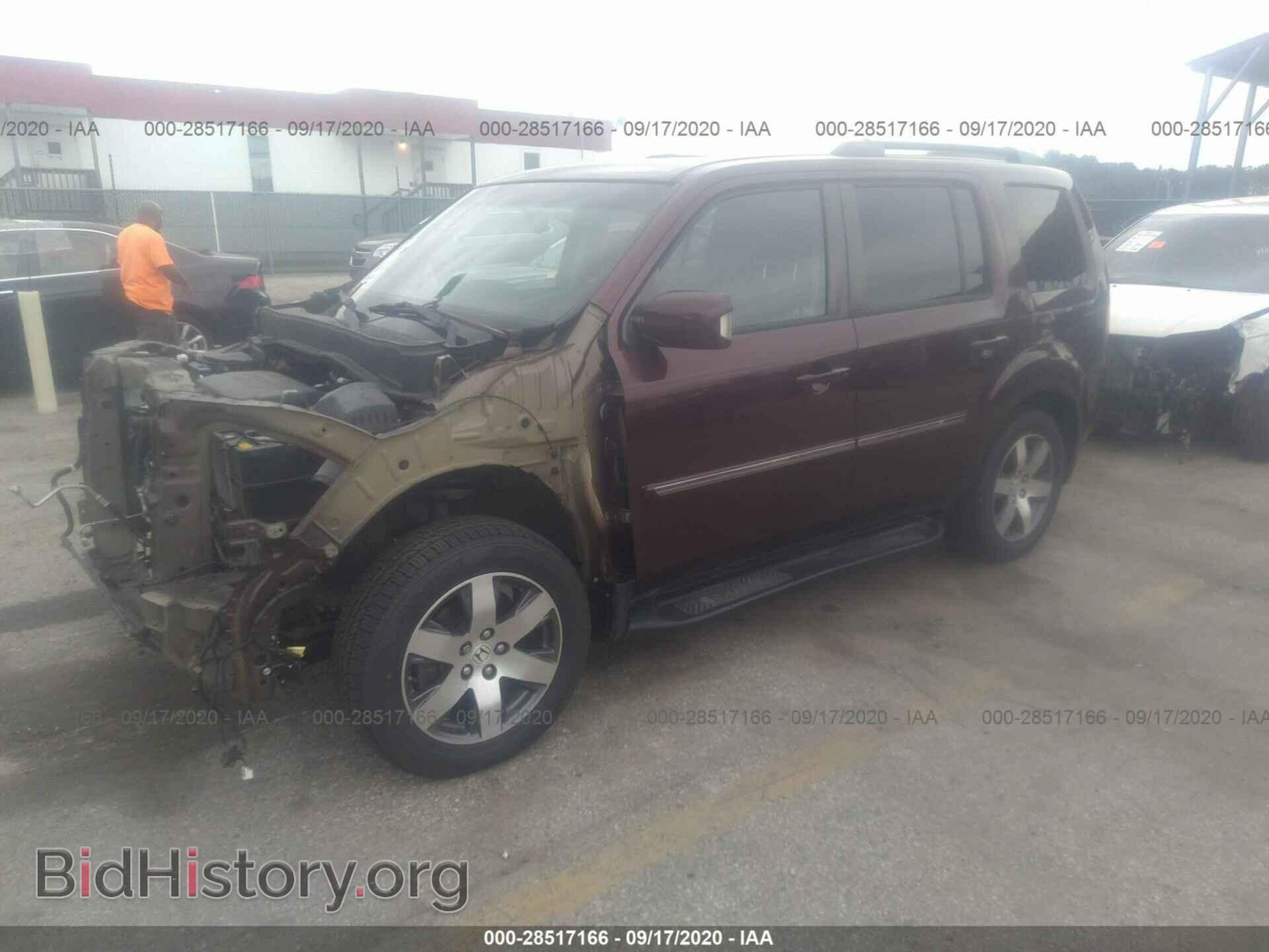 2012 HONDA PILOT - VIN: 5FNYF4H90CB070115 - Photo 2