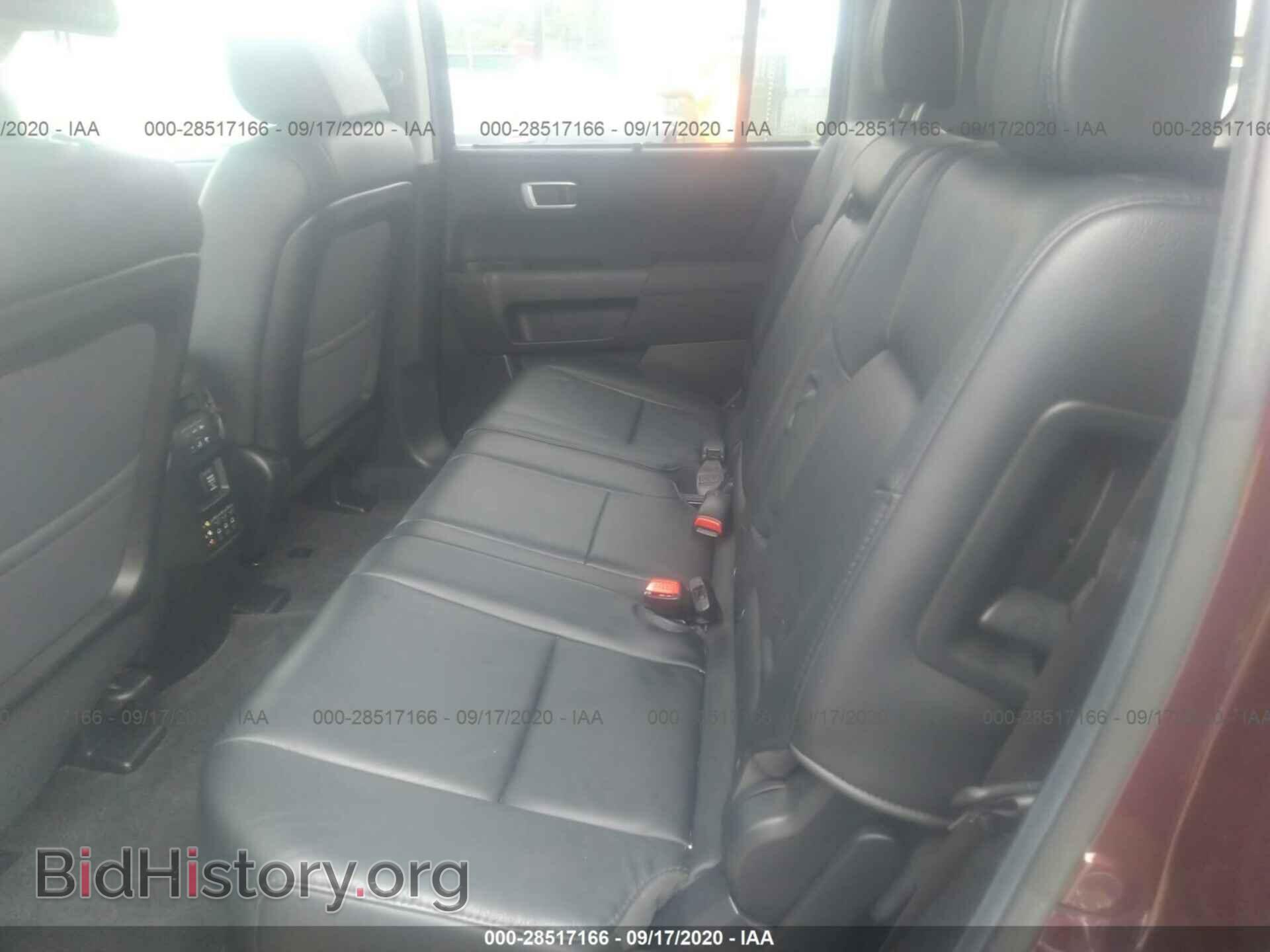 2012 HONDA PILOT - VIN: 5FNYF4H90CB070115 - Photo 8