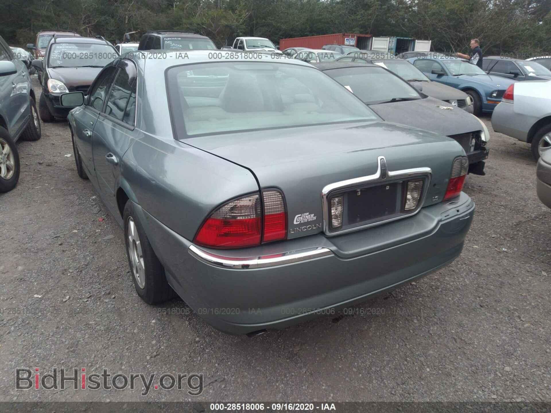 2004 LINCOLN LS - VIN: 1LNHM86S04Y676076 - Photo 3