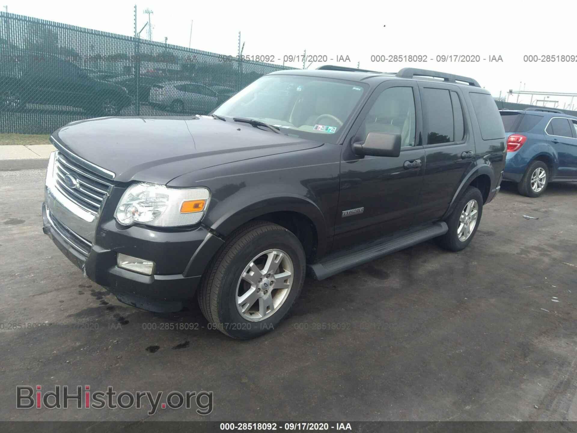 2007 FORD EXPLORER - VIN: 1FMEU73E77UA94709 - Фото 2