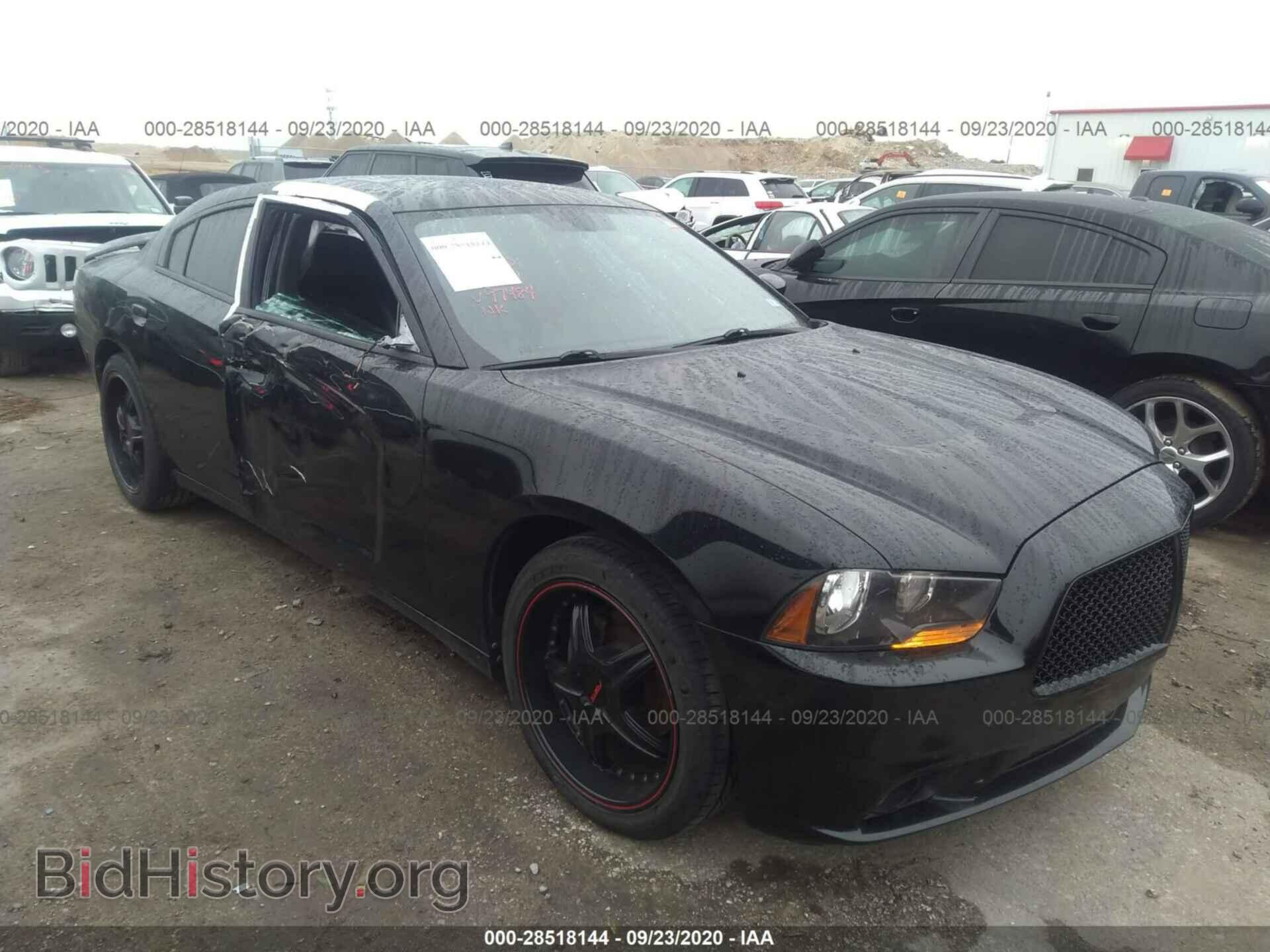 Фотография 2C3CDXHG3DH597484 - DODGE CHARGER 2013