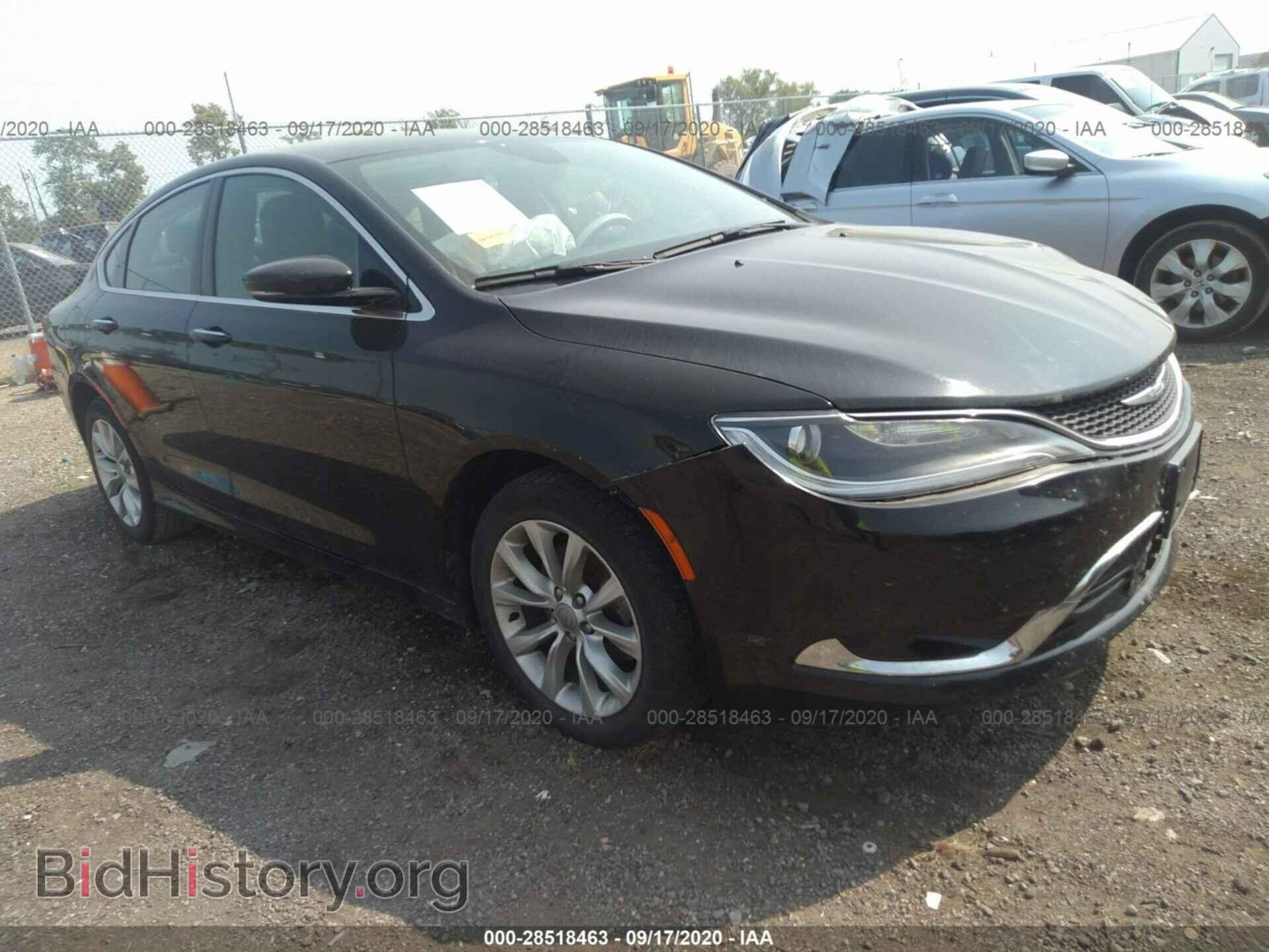 Фотография 1C3CCCCBXFN575628 - CHRYSLER 200 2015