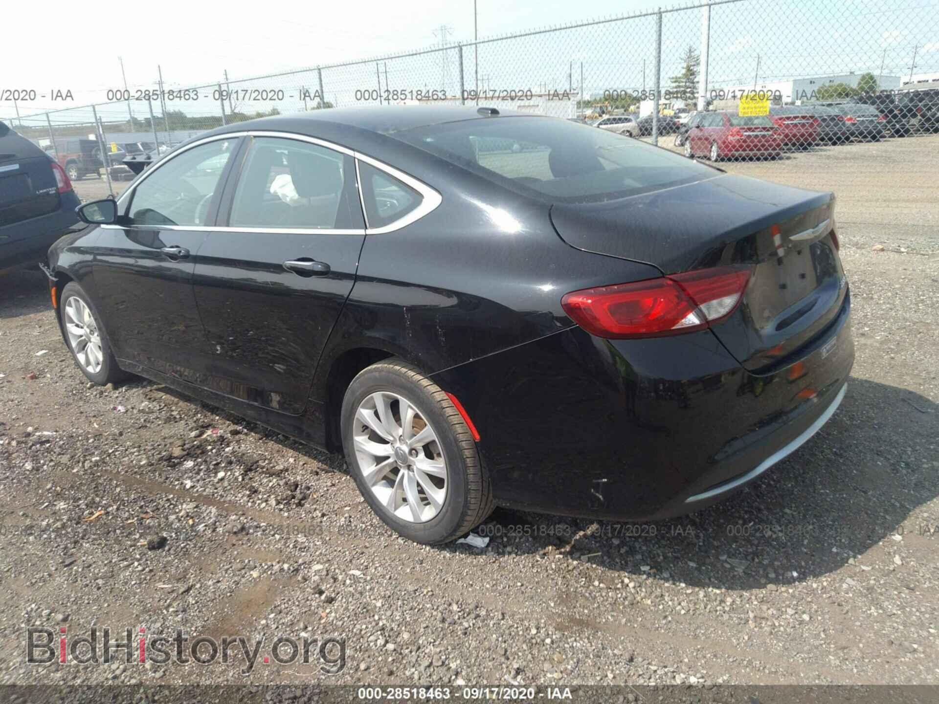 2015 CHRYSLER 200 - VIN: 1C3CCCCBXFN575628 - Фото 3