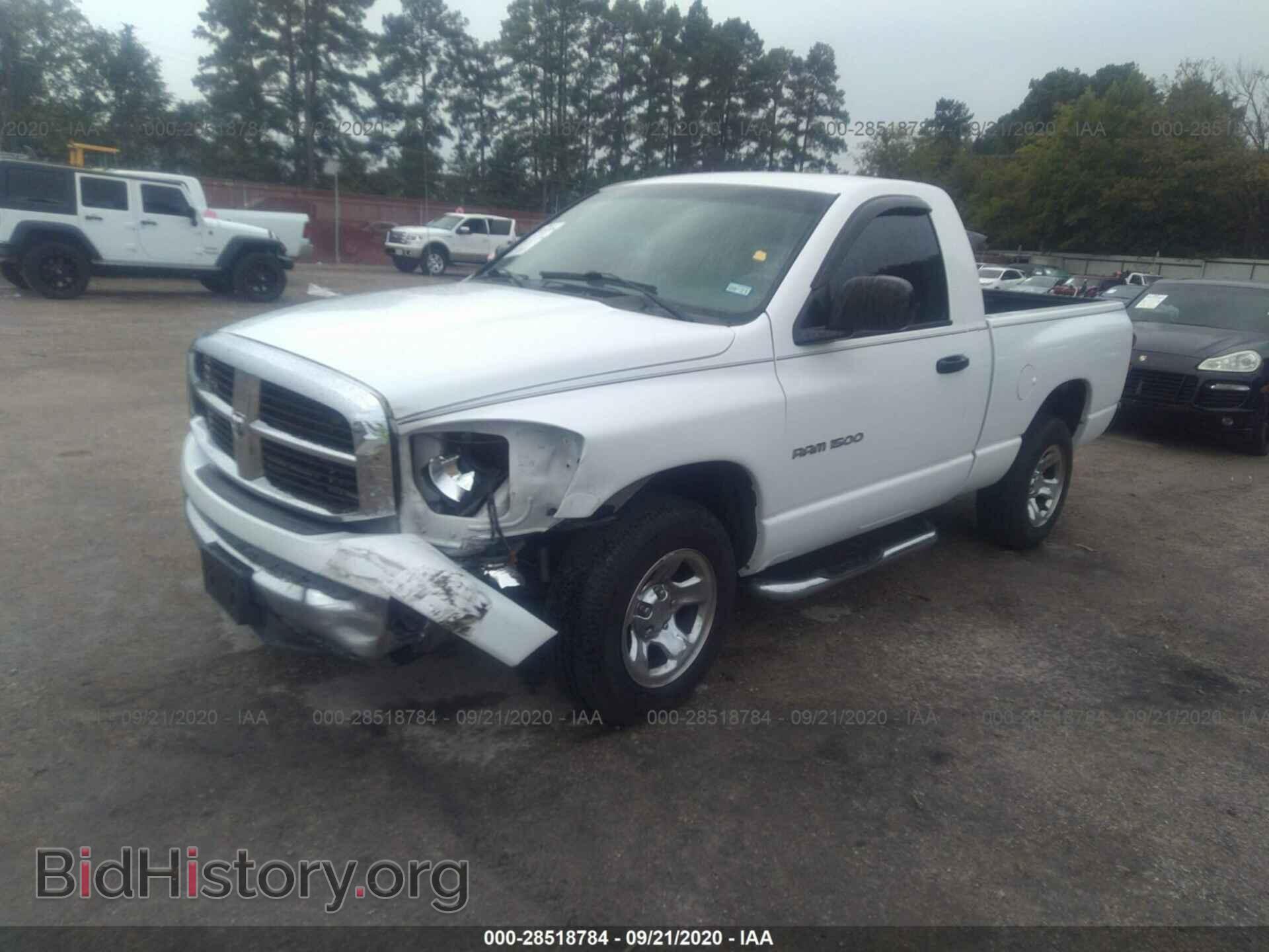 2007 DODGE RAM 1500 - VIN: 1D7HA16P07J619203 - Фото 2